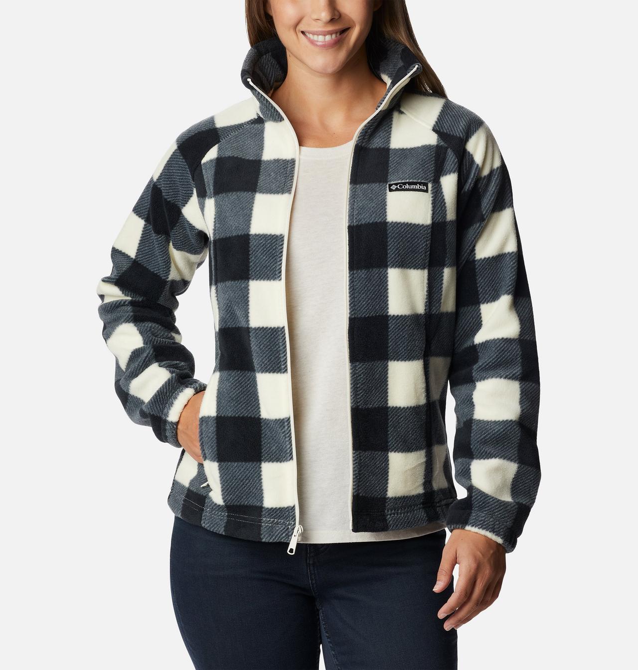 Women's Benton Springs™ Printed Full Zip Fleece Jacket 7