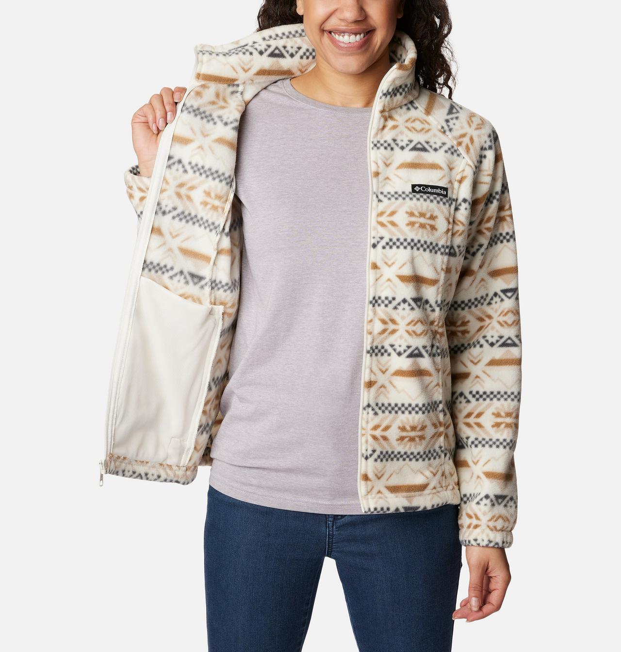 Women's Benton Springs™ Printed Full Zip Fleece Jacket 5