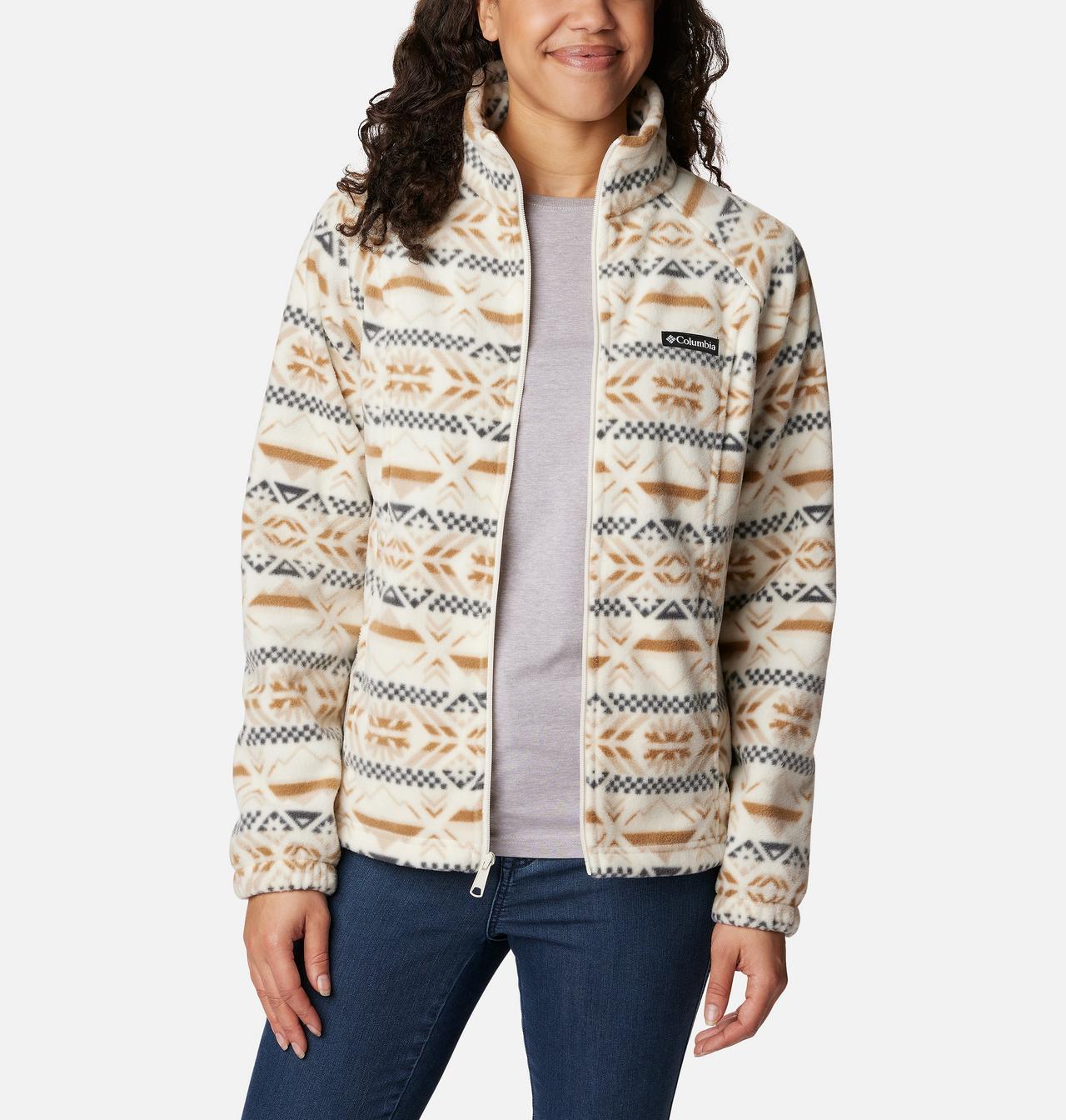 Women's Benton Springs™ Printed Full Zip Fleece Jacket 7