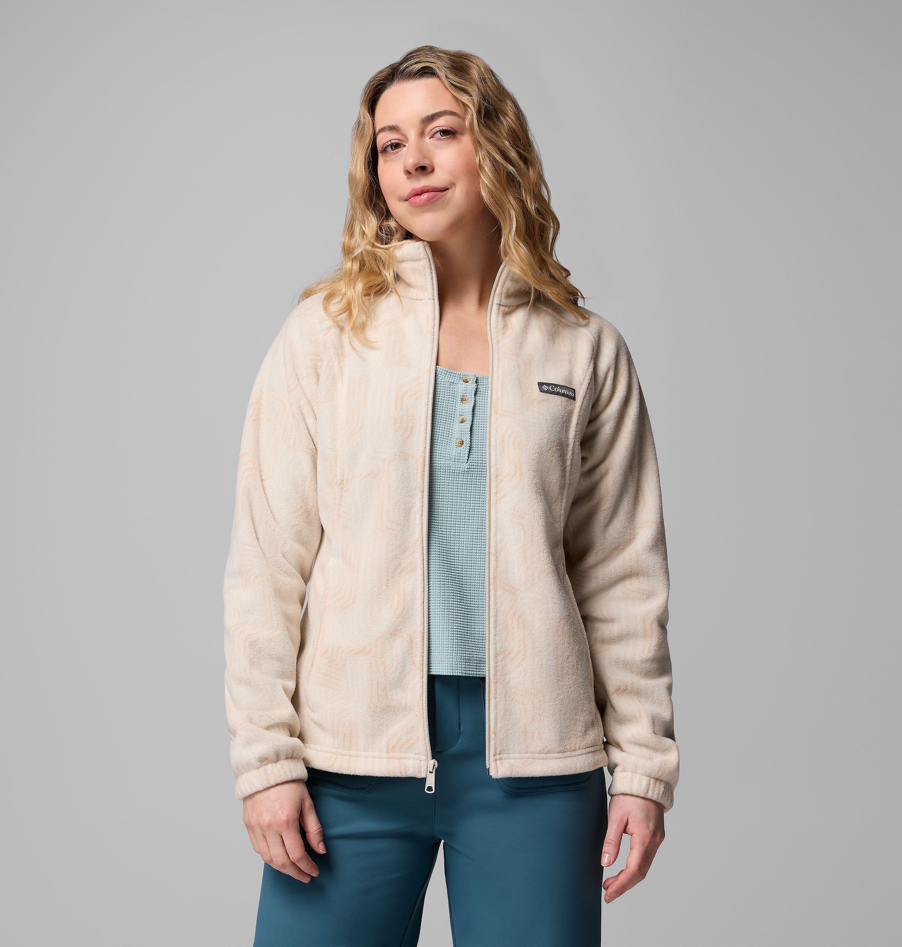 Women's Benton Springs Printed Full Zip Fleece Jacket 6