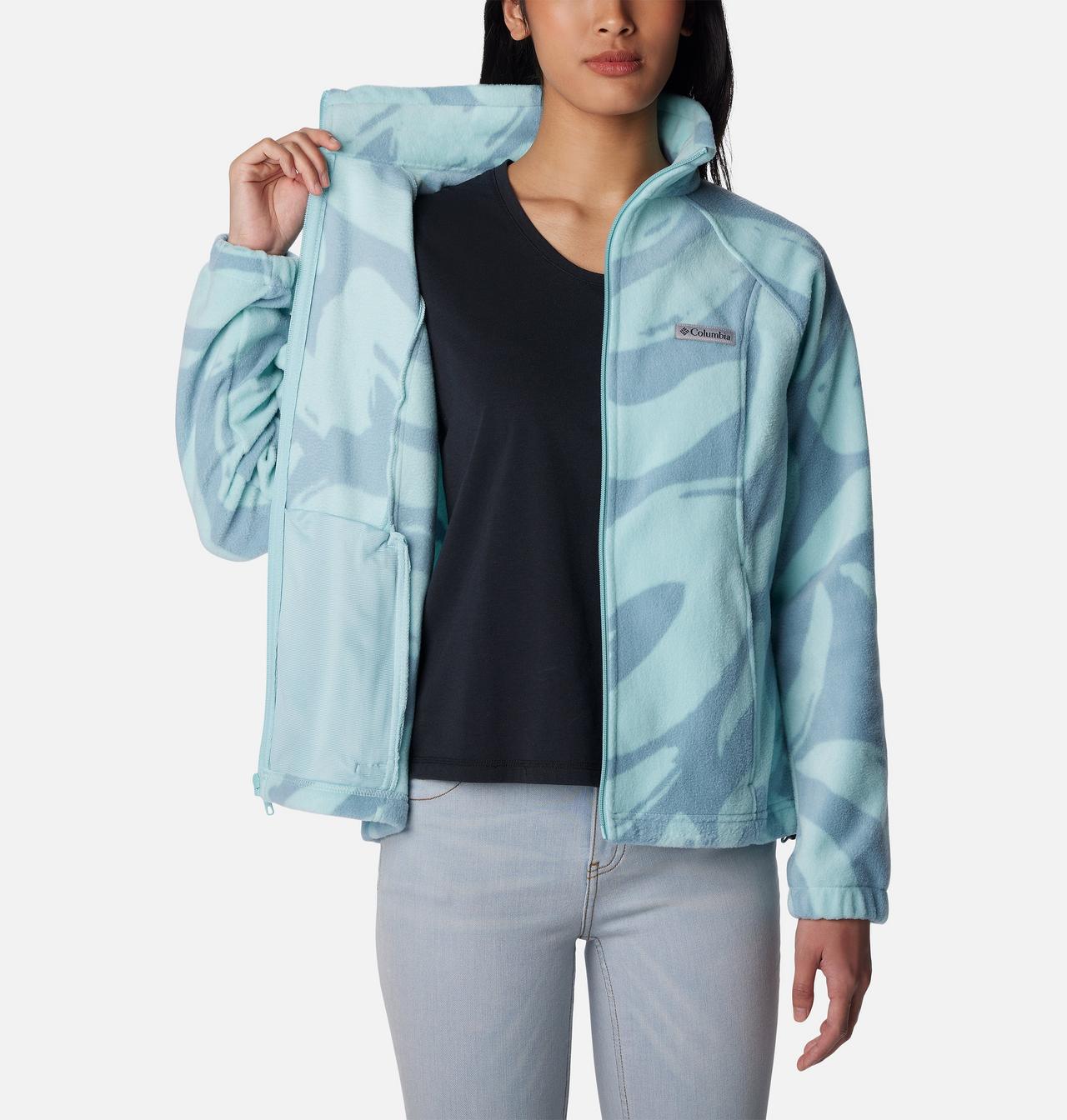 Women's Benton Springs™ Printed Full Zip Fleece Jacket 5