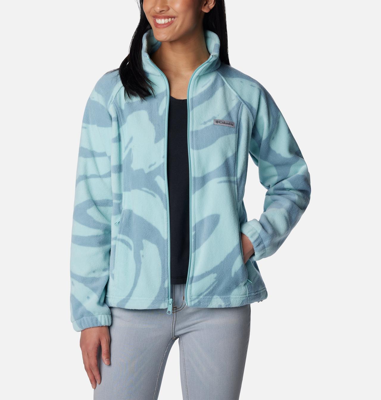 Women's Benton Springs™ Printed Full Zip Fleece Jacket 7