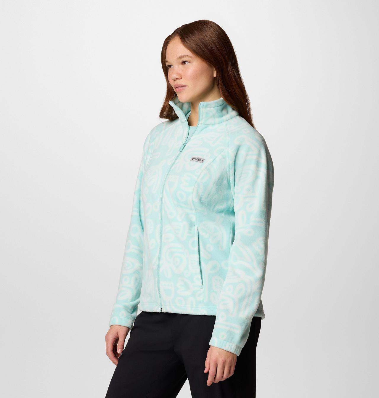 Women's Benton Springs™ Printed Full Zip Fleece Jacket | 325 | XXL 3