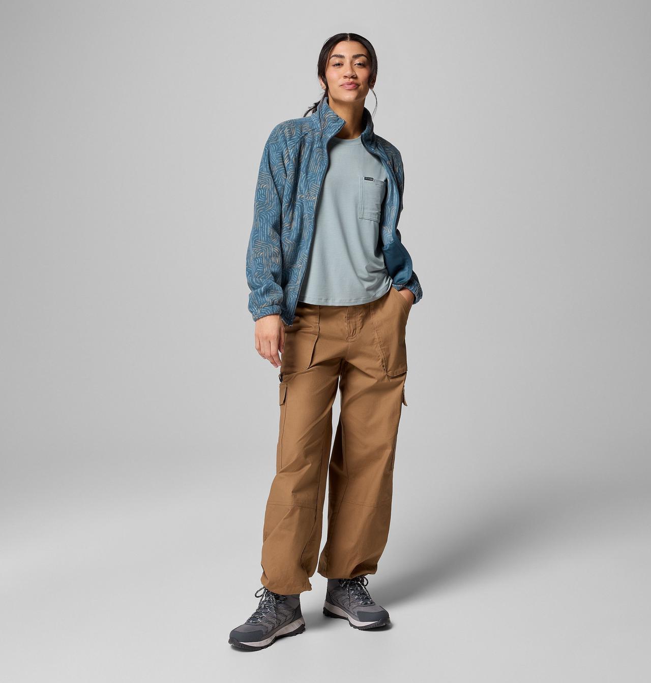 Veste polaire zippée imprimée Benton Springs™ Femme 2
