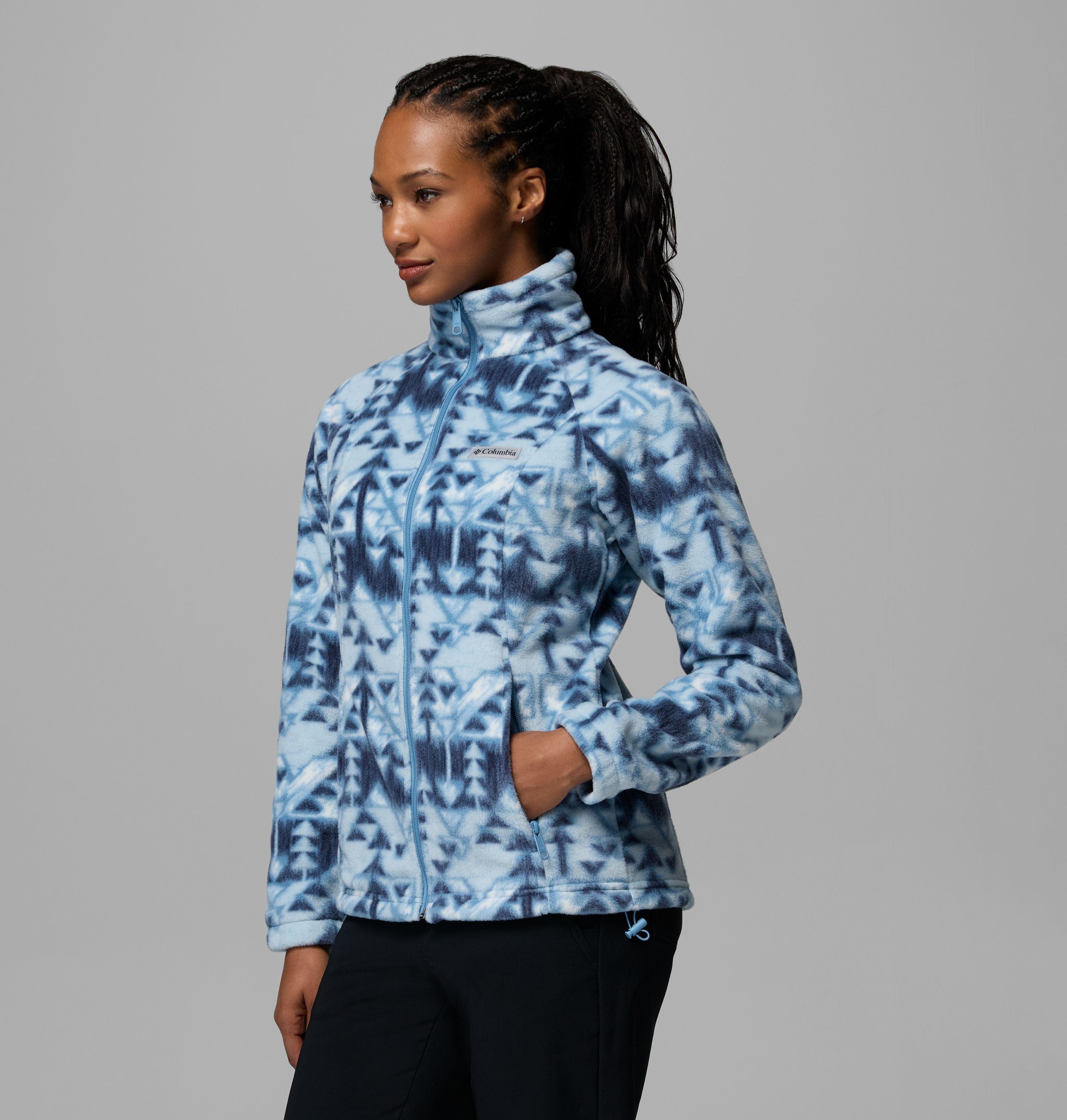 Women's Benton Springs Printed Full Zip Fleece Jacket | 447 | S 4