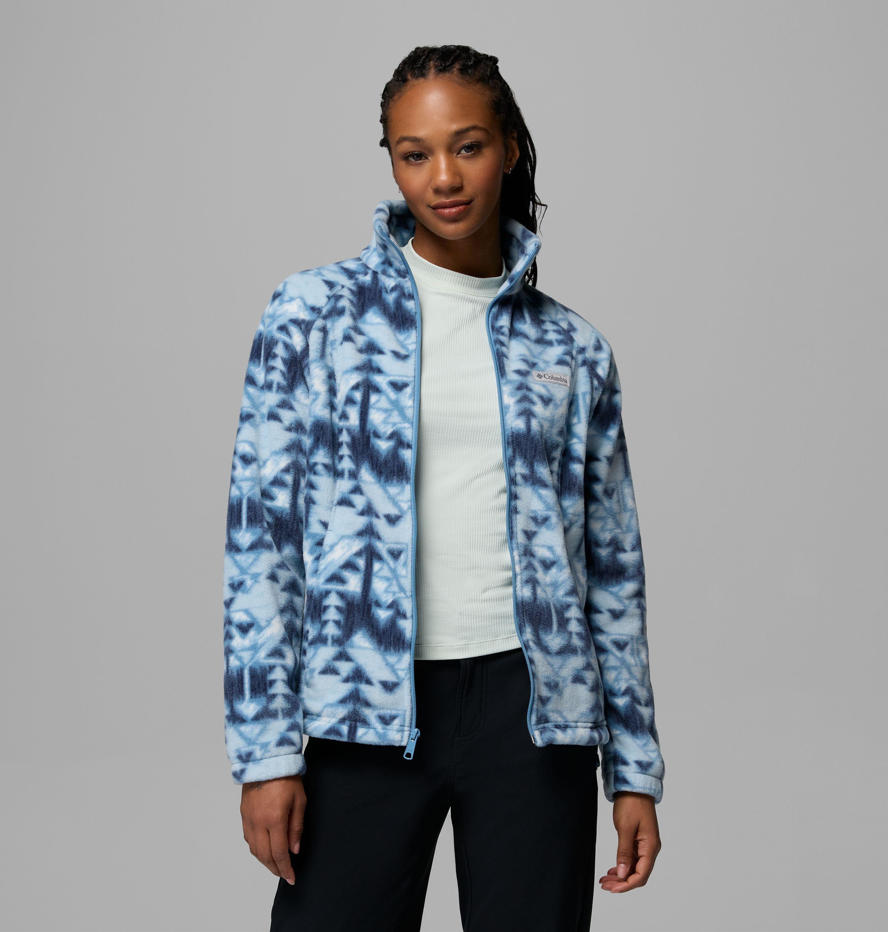 Women's Benton Springs Printed Full Zip Fleece Jacket | 447 | S 5