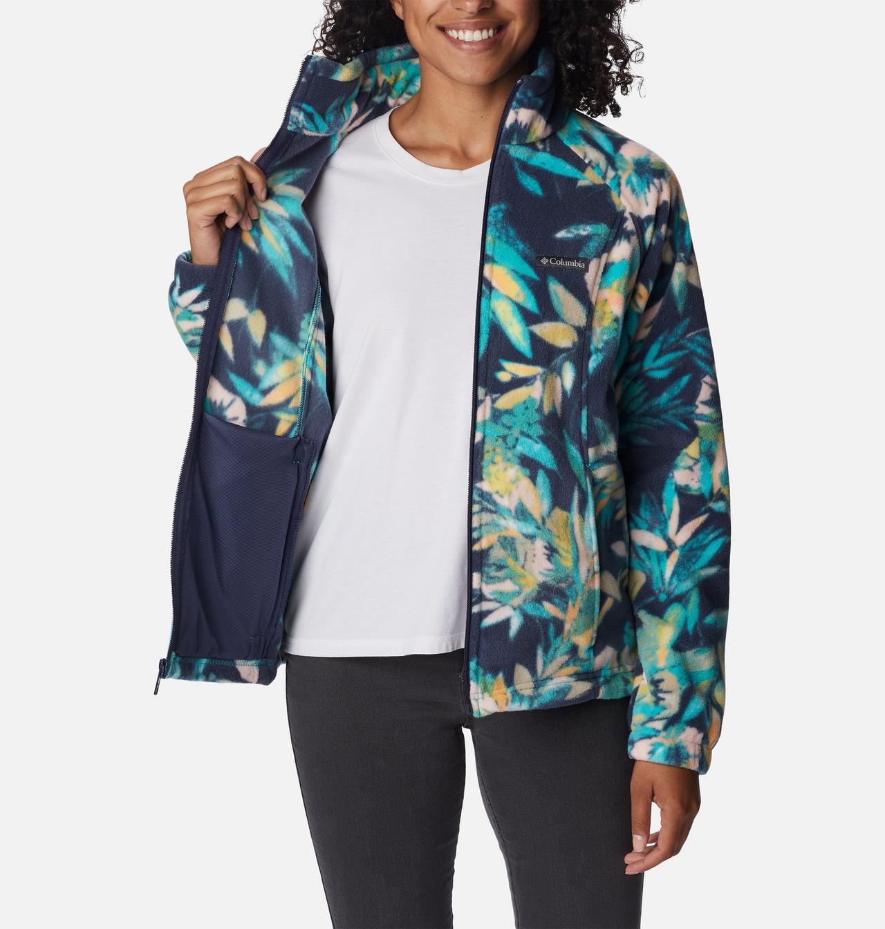 Women's Benton Springs™ Printed Full Zip Fleece Jacket 5
