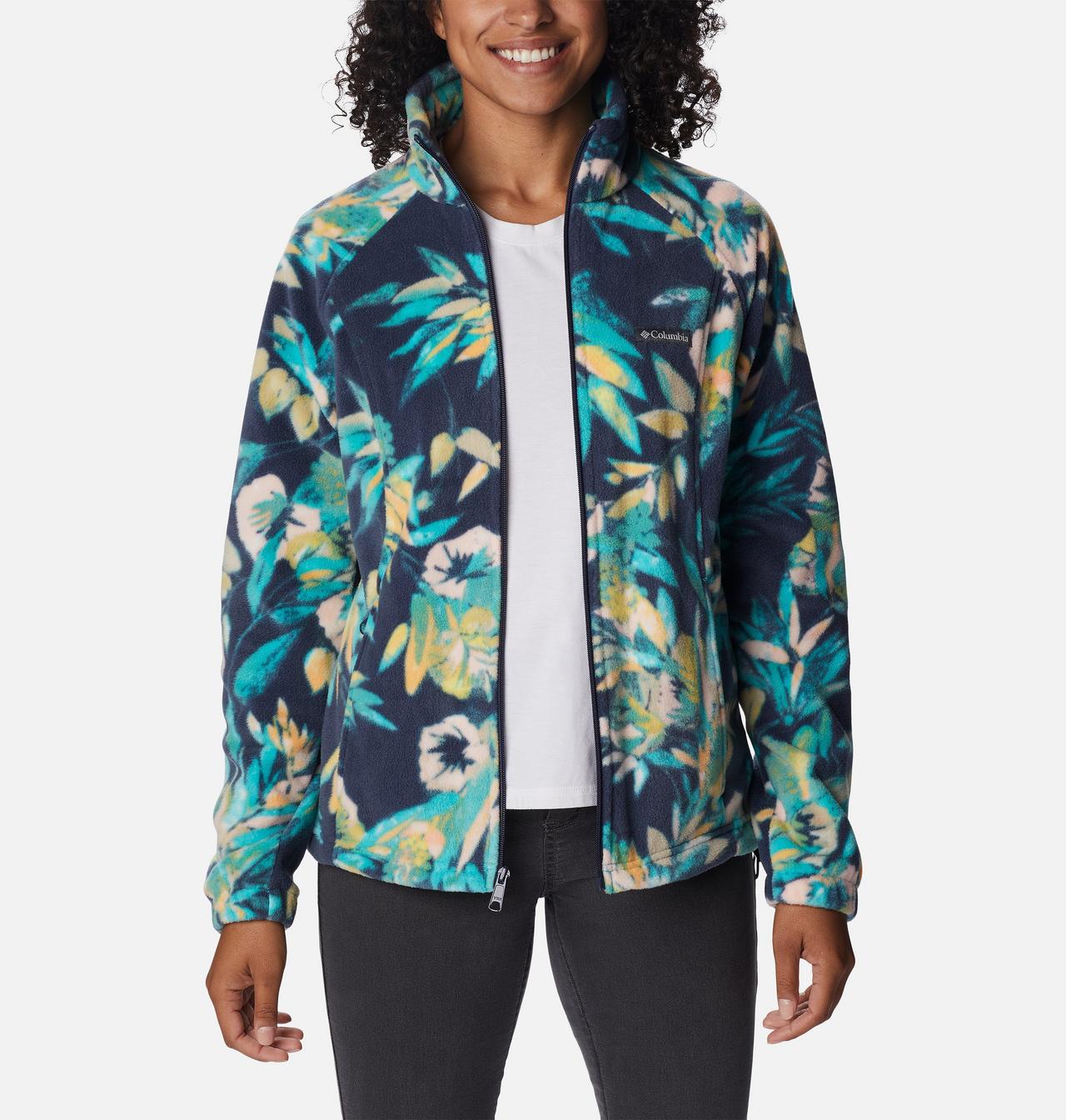 Women's Benton Springs™ Printed Full Zip Fleece Jacket 7