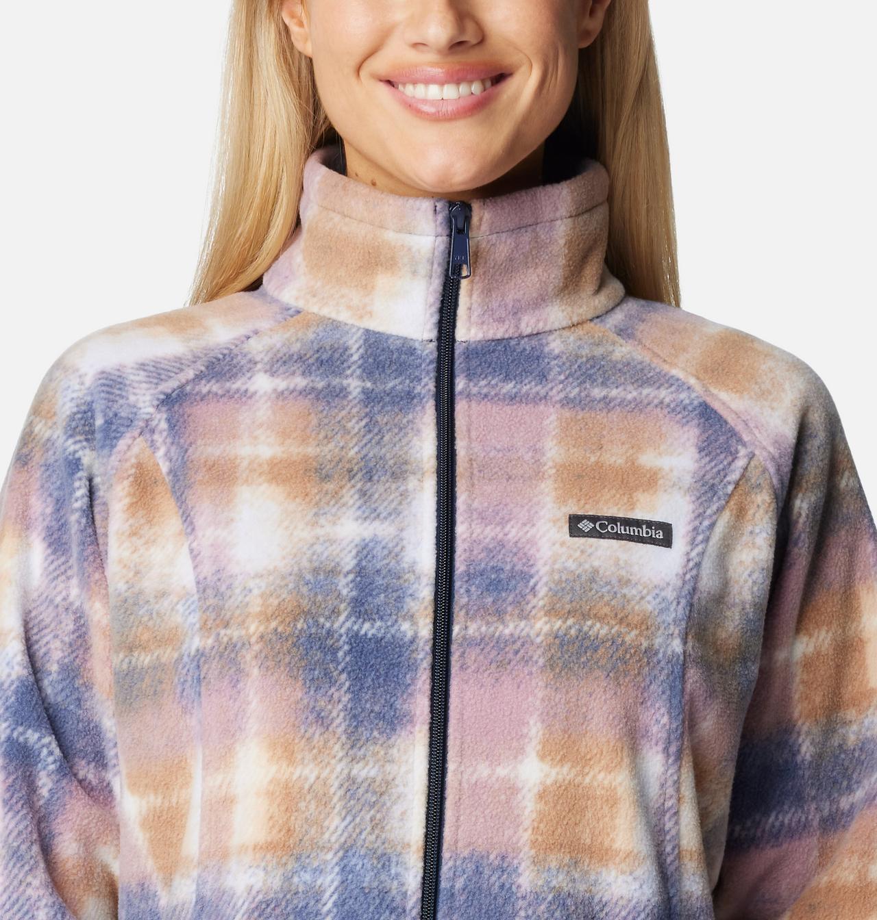 Women's Benton Springs™ Printed Full Zip Fleece Jacket 4