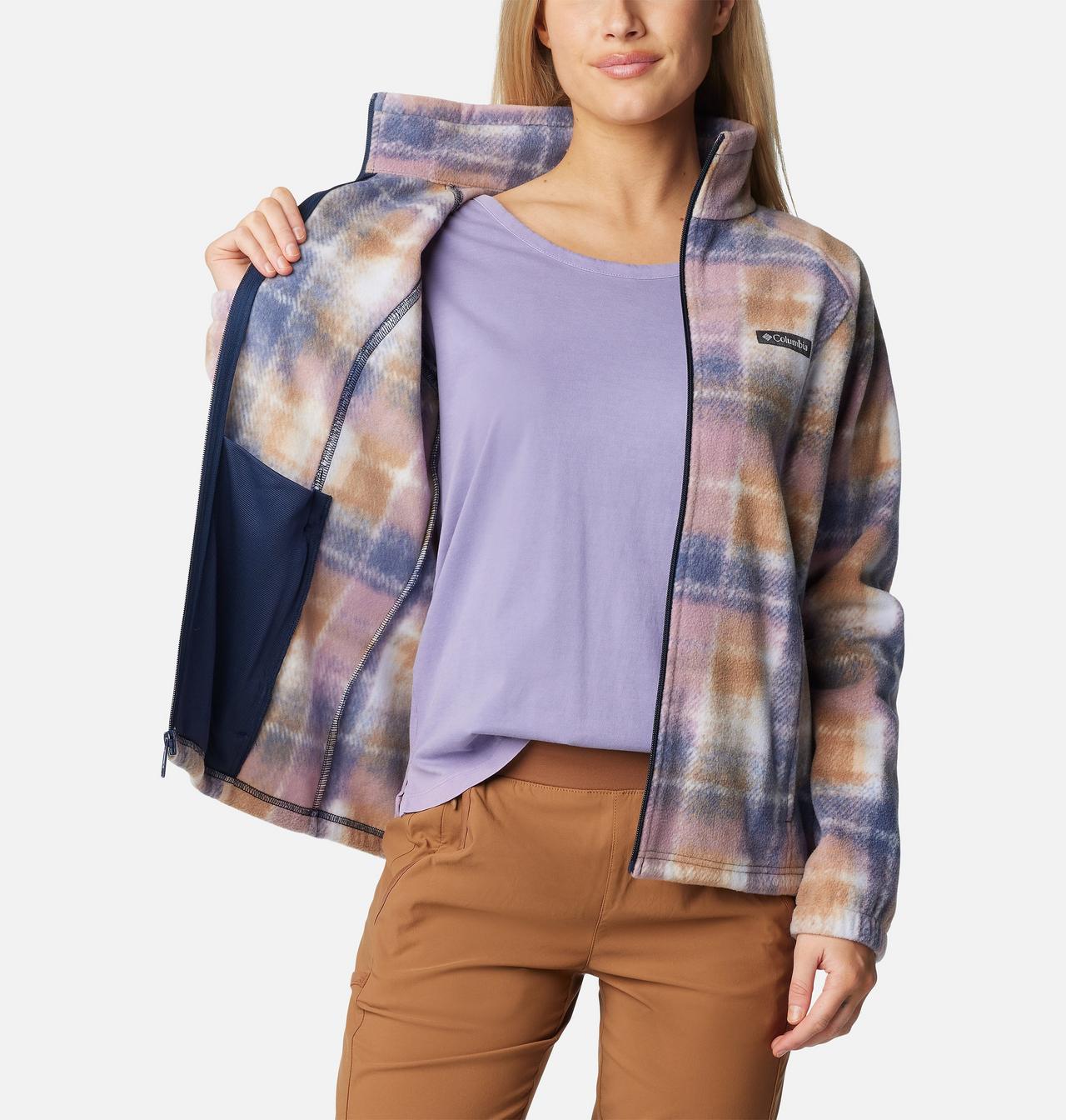 Women's Benton Springs™ Printed Full Zip Fleece Jacket 5