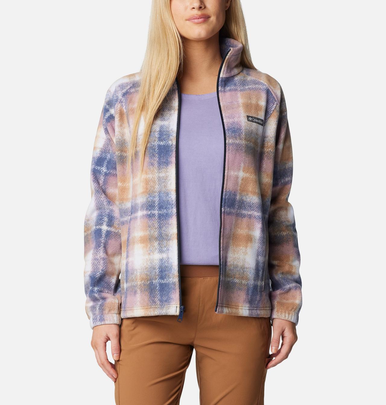 Women's Benton Springs™ Printed Full Zip Fleece Jacket 7