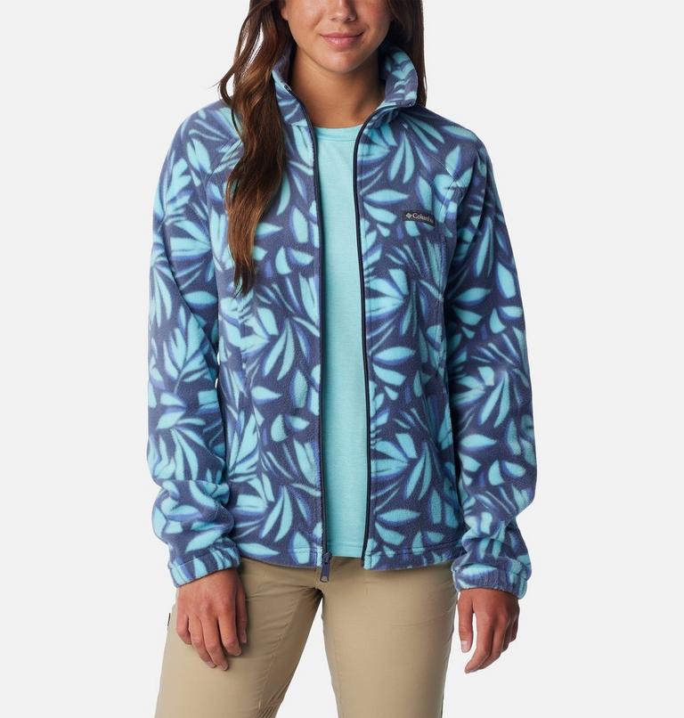 Benton Springs Printed Full Zip, Color: Nocturnal Areca, image 7