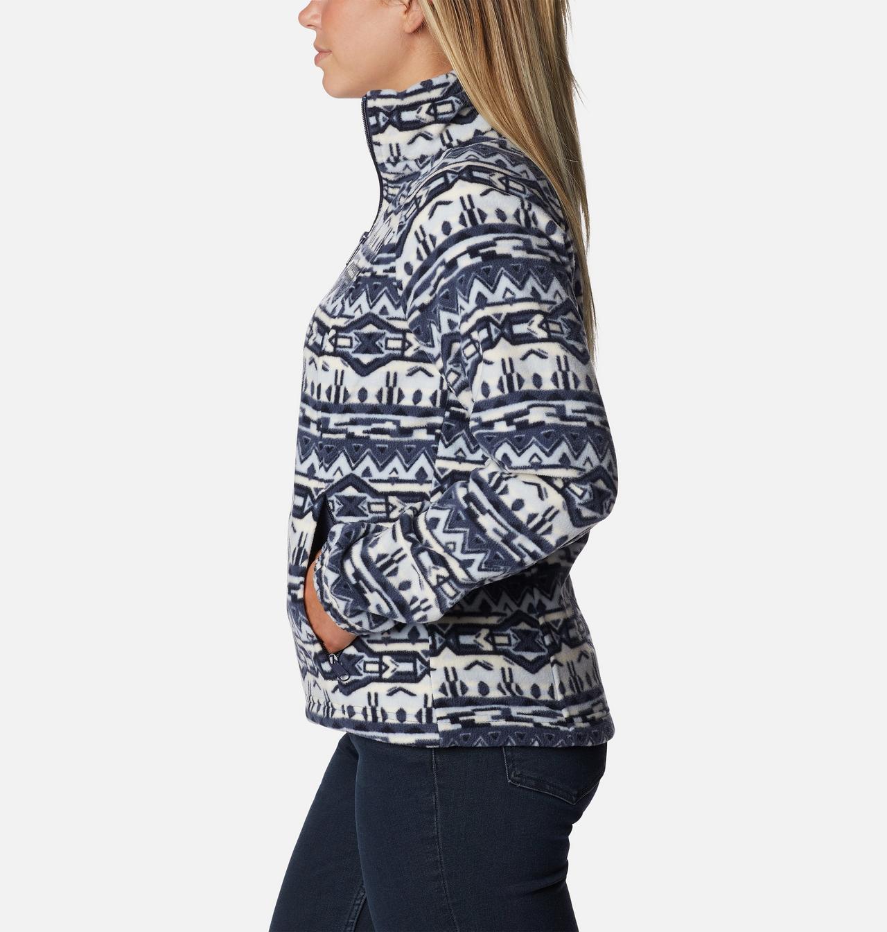 Women's Benton Springs™ Printed Full Zip Fleece Jacket 3