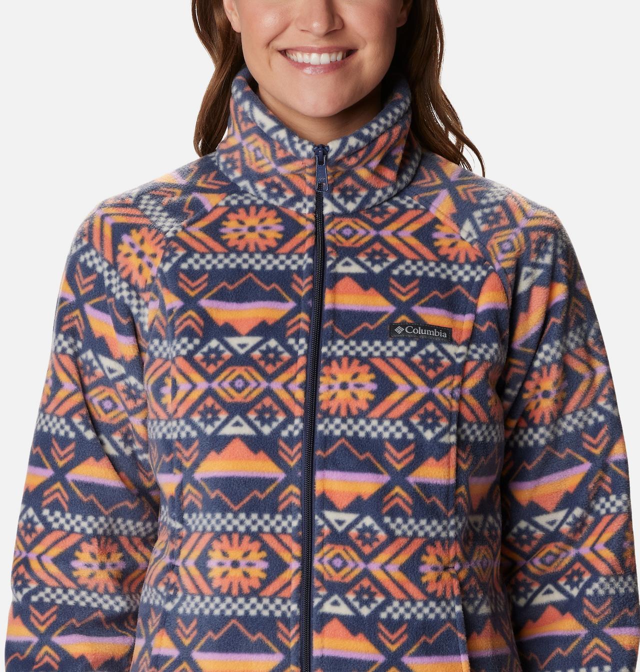 Women's Benton Springs™ Printed Full Zip Fleece Jacket 4