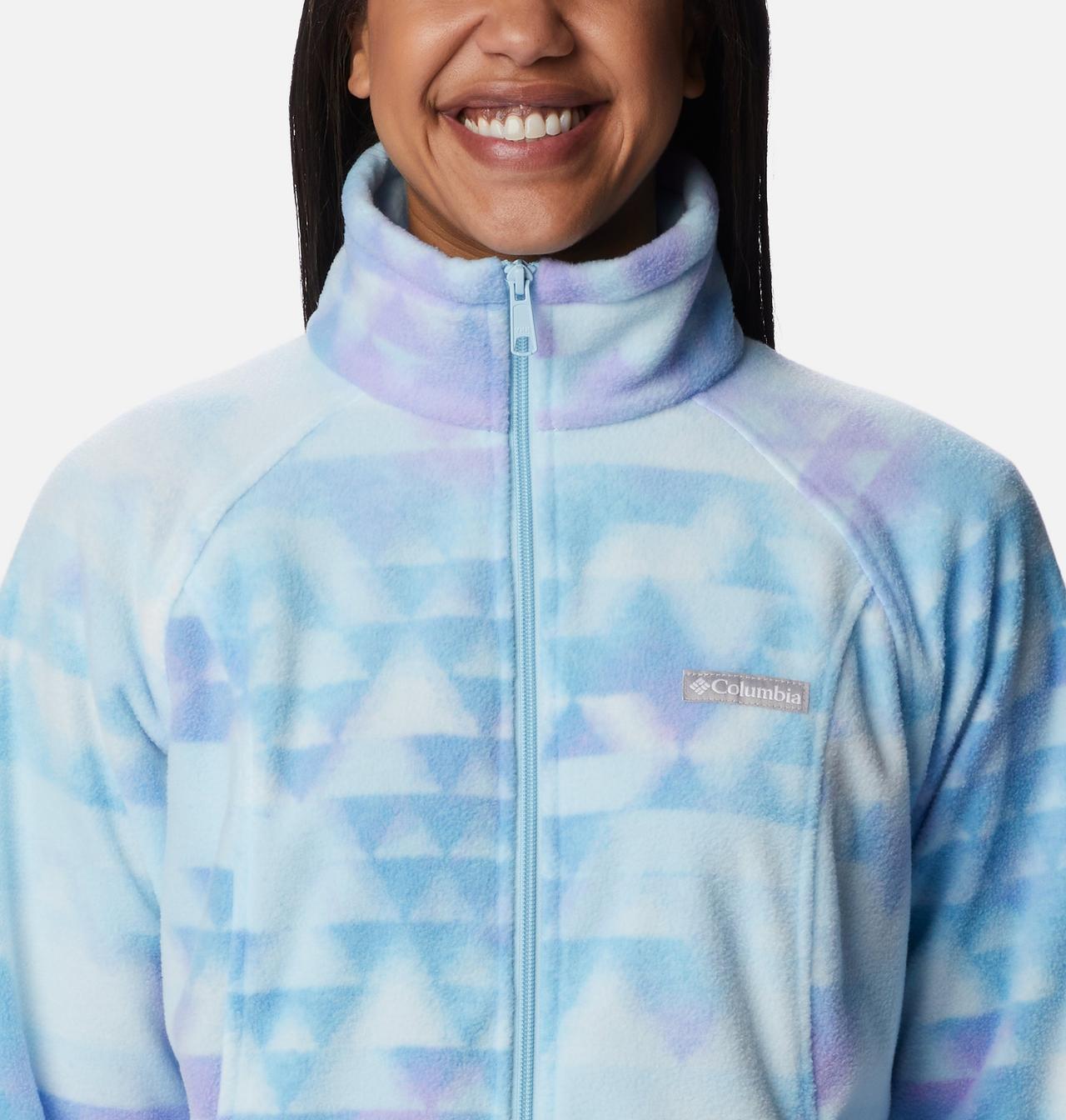 Women's Benton Springs™ Printed Full Zip Fleece Jacket 4