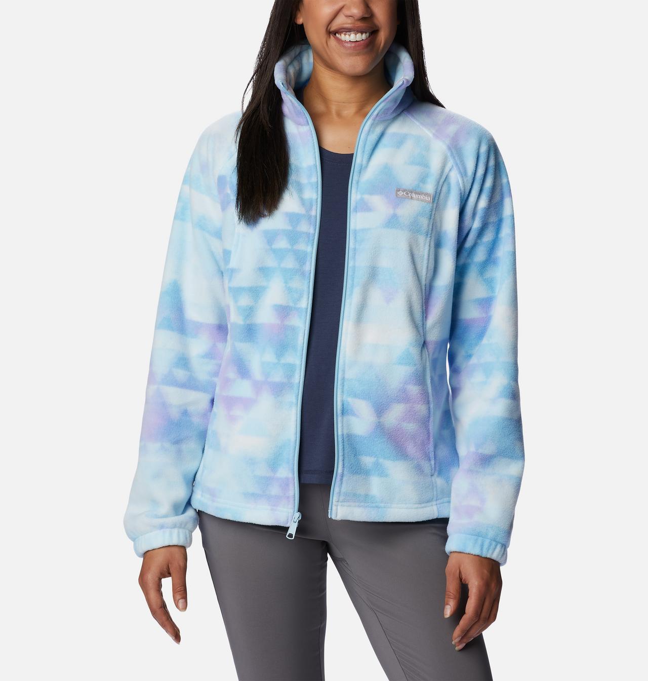 Women's Benton Springs™ Printed Full Zip Fleece Jacket 7