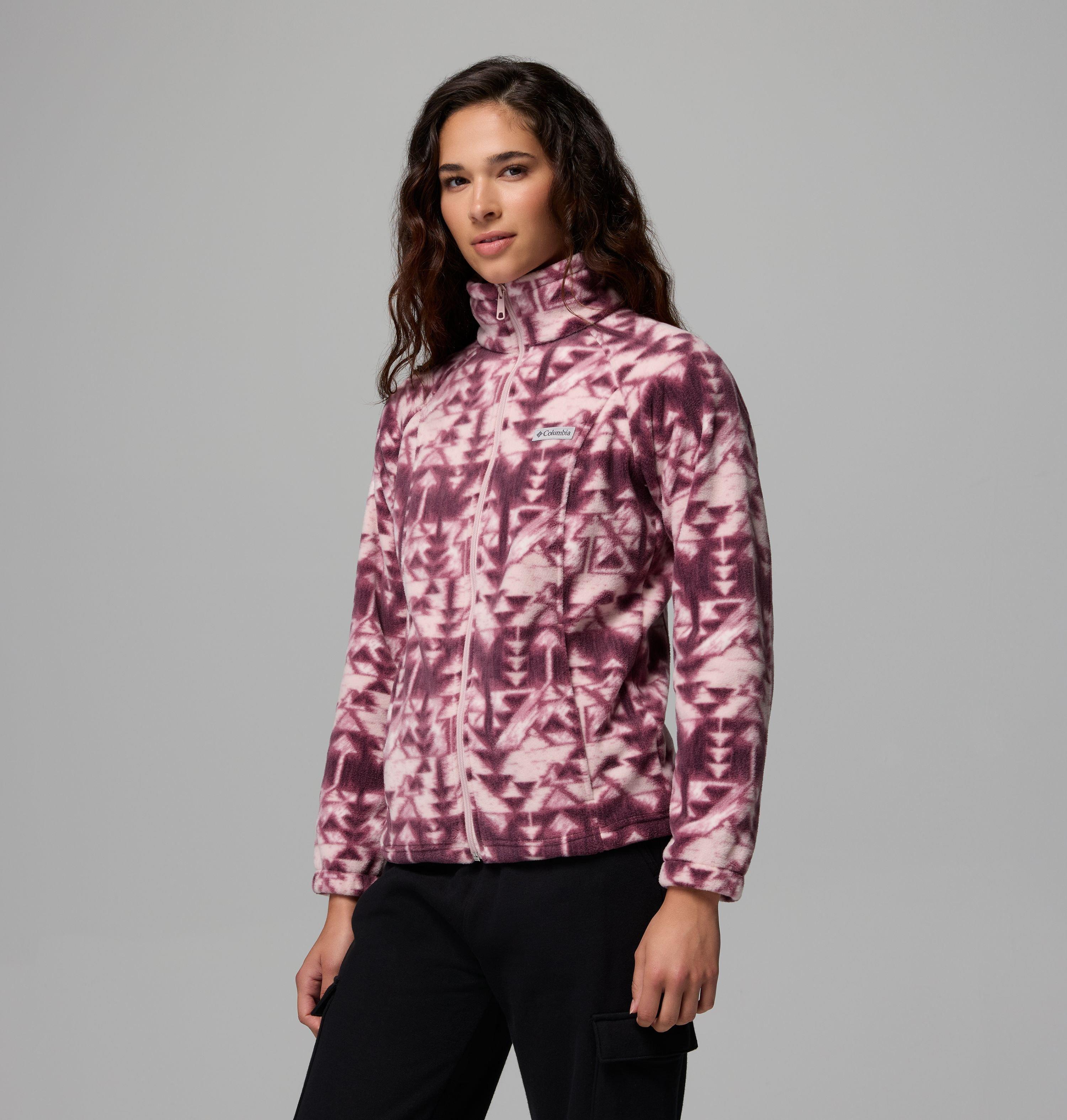 Women's Benton Springs Printed Full Zip Fleece Jacket | 551 | XL 4