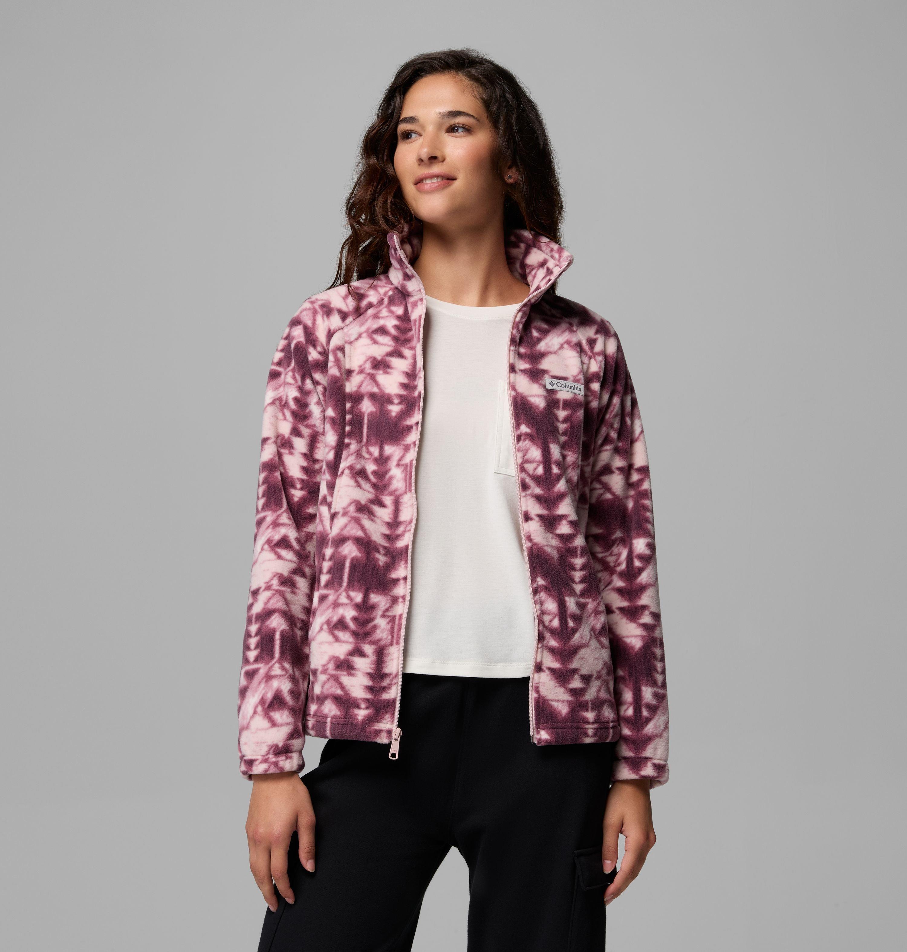 Women's Benton Springs Printed Full Zip Fleece Jacket | 551 | XL 5