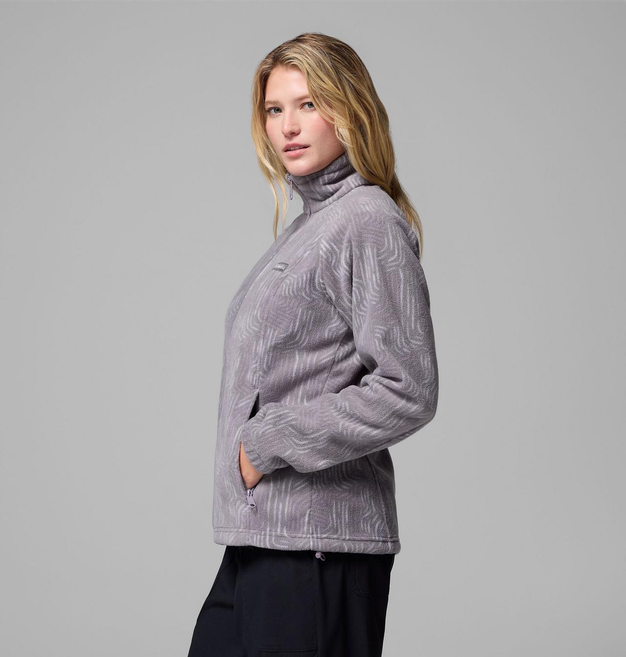 Women's Benton Springs™ Printed Full Zip Fleece Jacket | 554 | S 4
