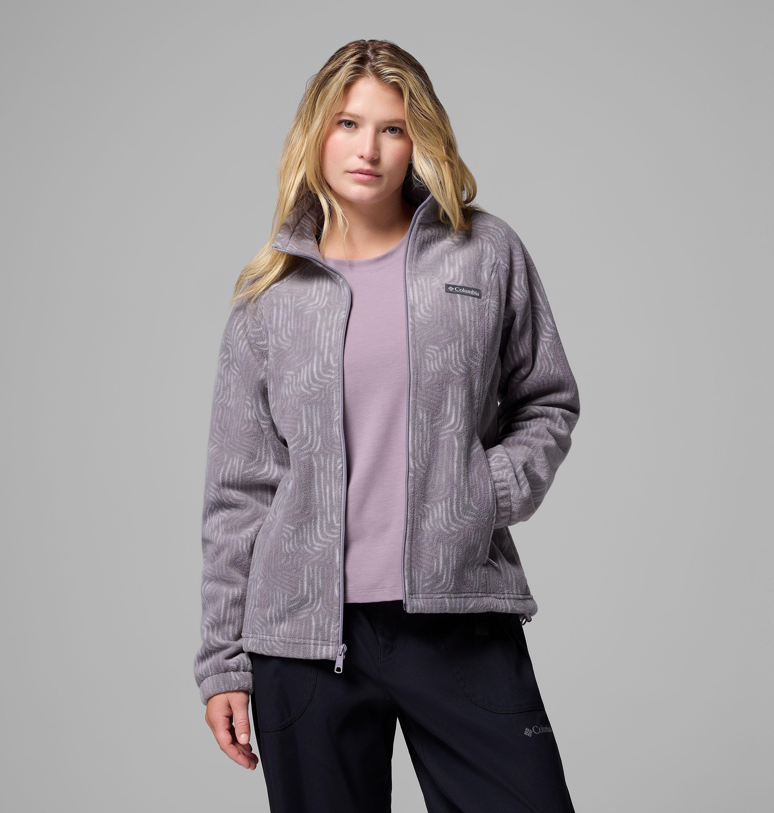 Women's Benton Springs Printed Full Zip Fleece Jacket 5