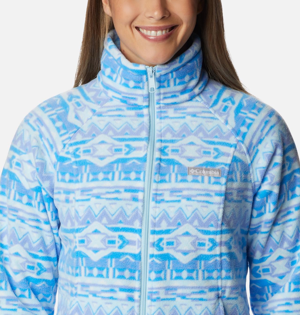 Women's Benton Springs™ Printed Full Zip Fleece Jacket 4