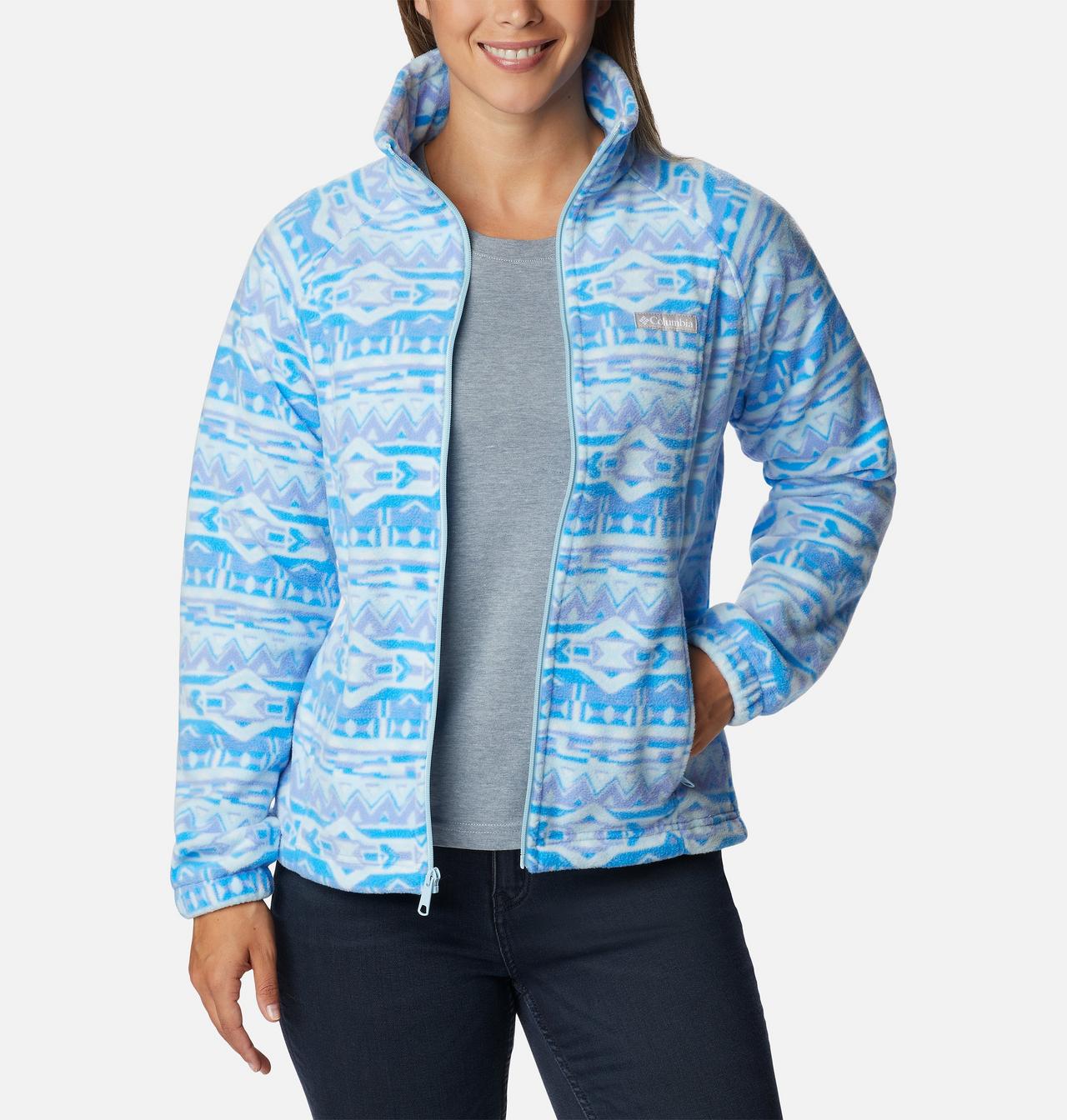 Women's Benton Springs™ Printed Full Zip Fleece Jacket 7