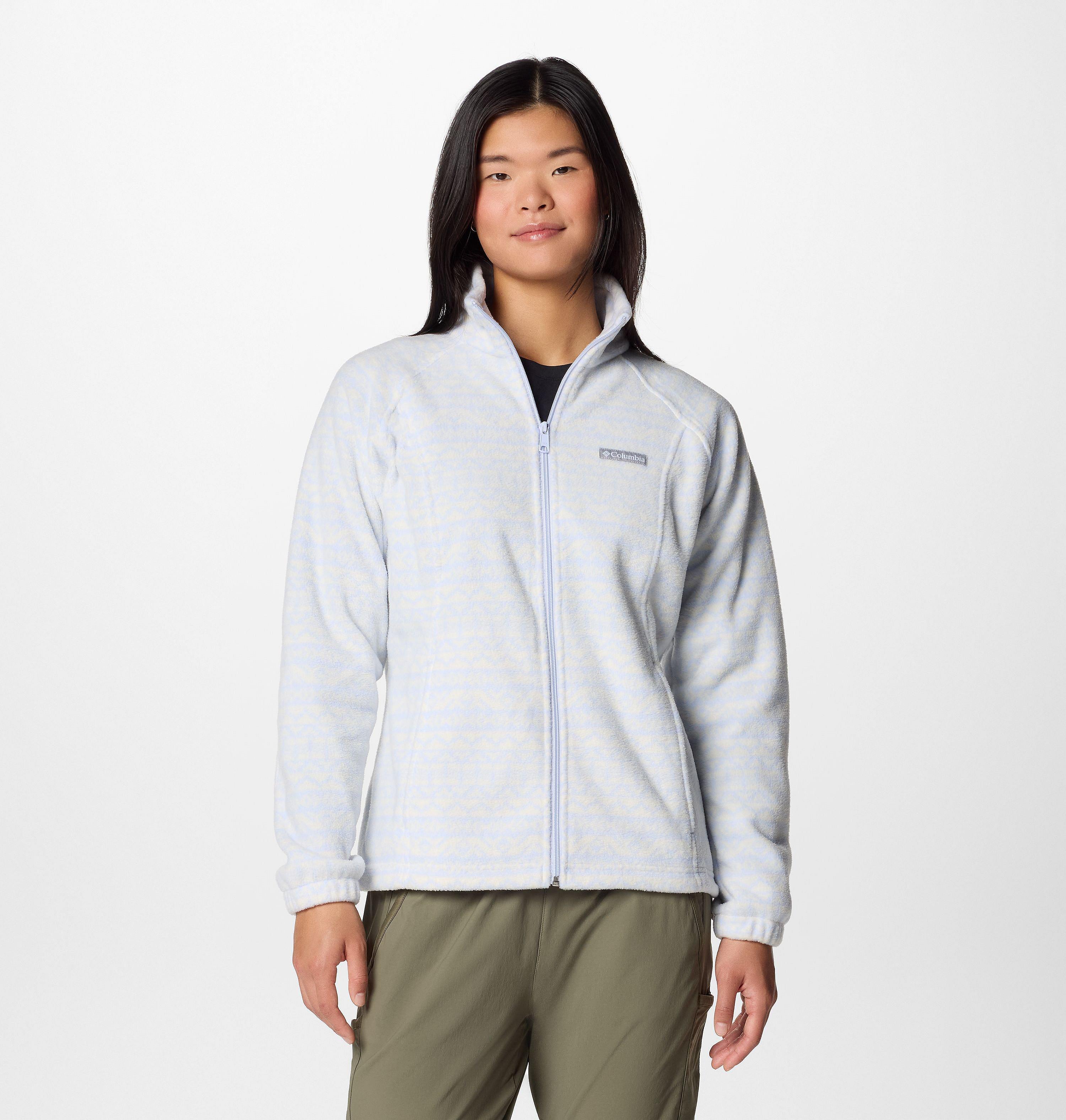 Women's Benton Springs Printed Full Zip Fleece Jacket 1