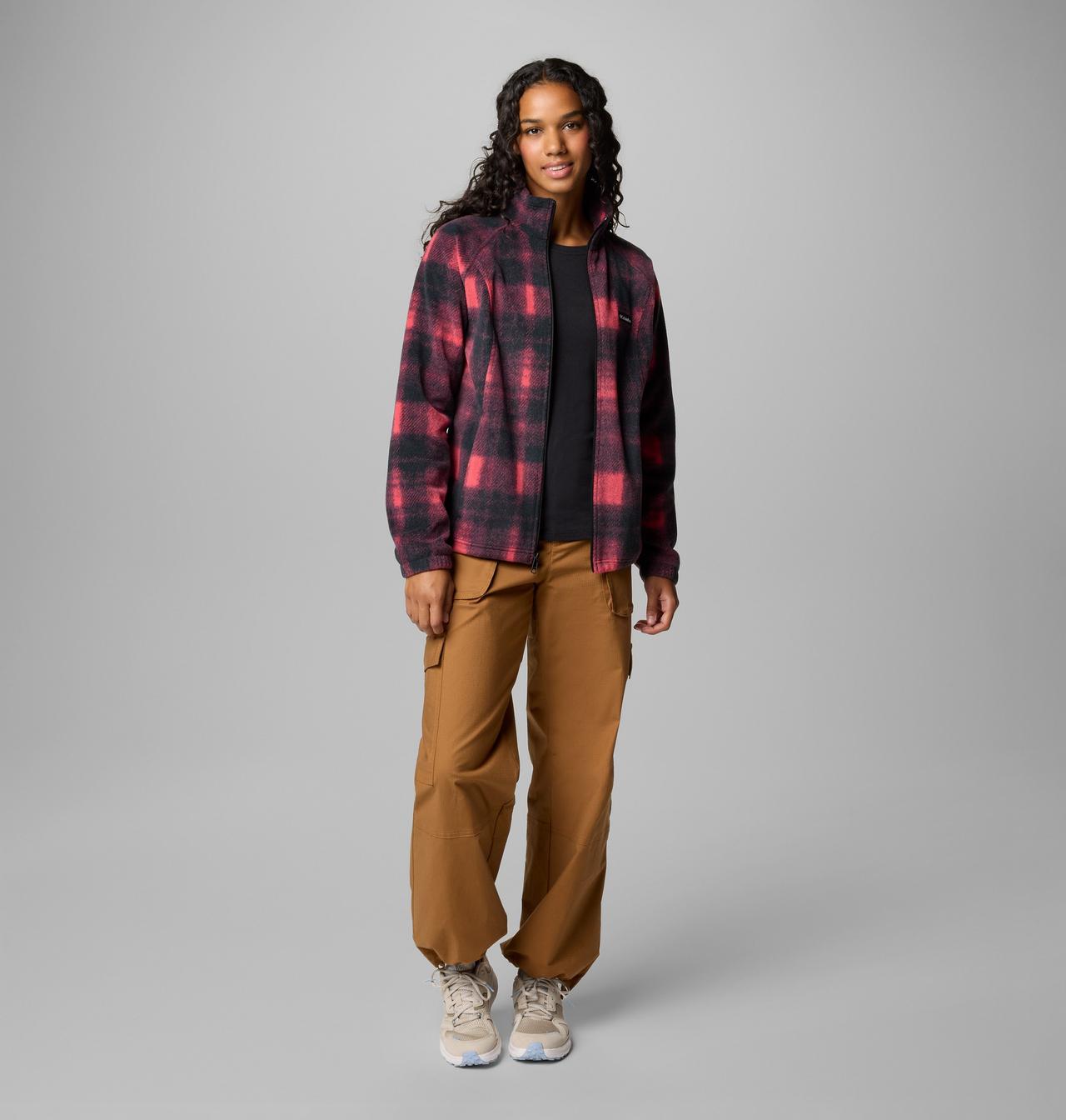 Women's Benton Springs™ Printed Full Zip Fleece Jacket | 602 | M 3