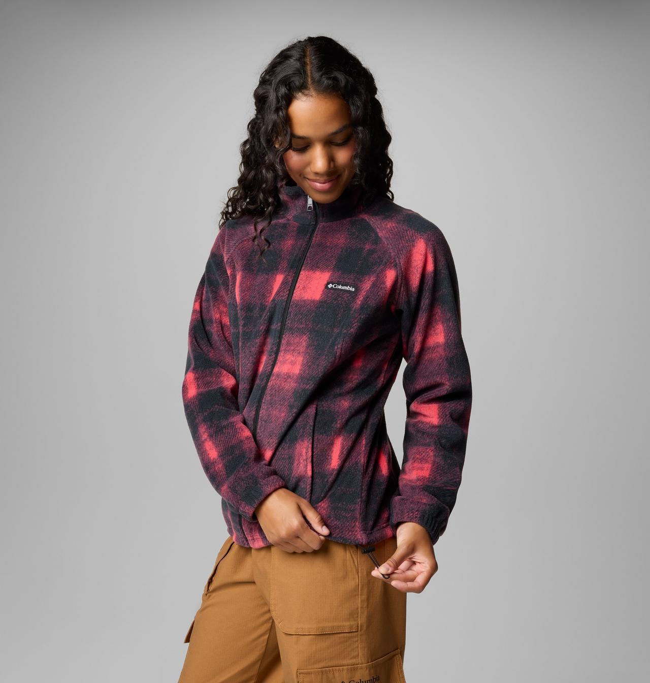Women's Benton Springs™ Printed Full Zip Fleece Jacket | 602 | M 6