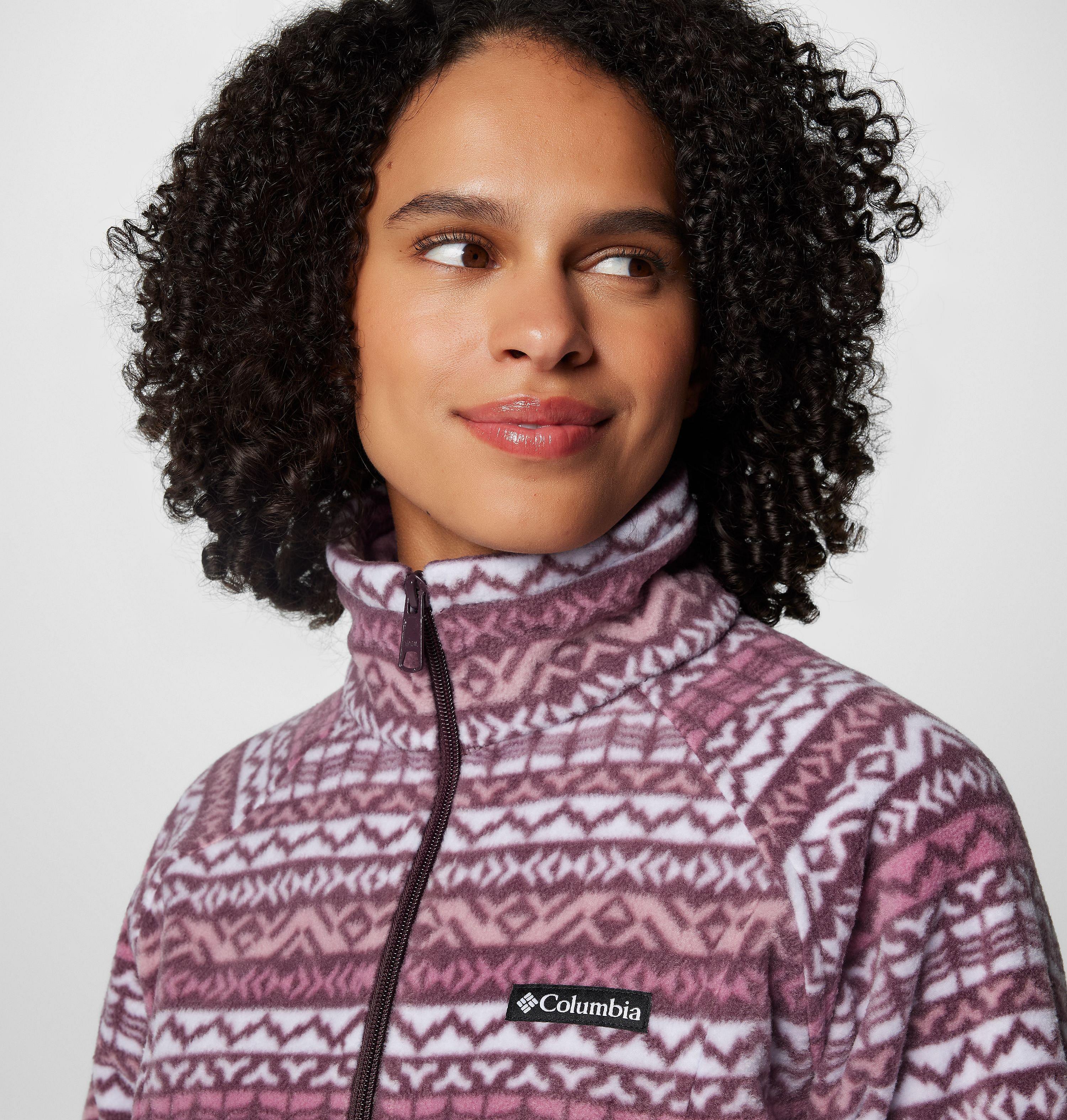 Women's Benton Springs Printed Full Zip Fleece Jacket | 607 | M 5