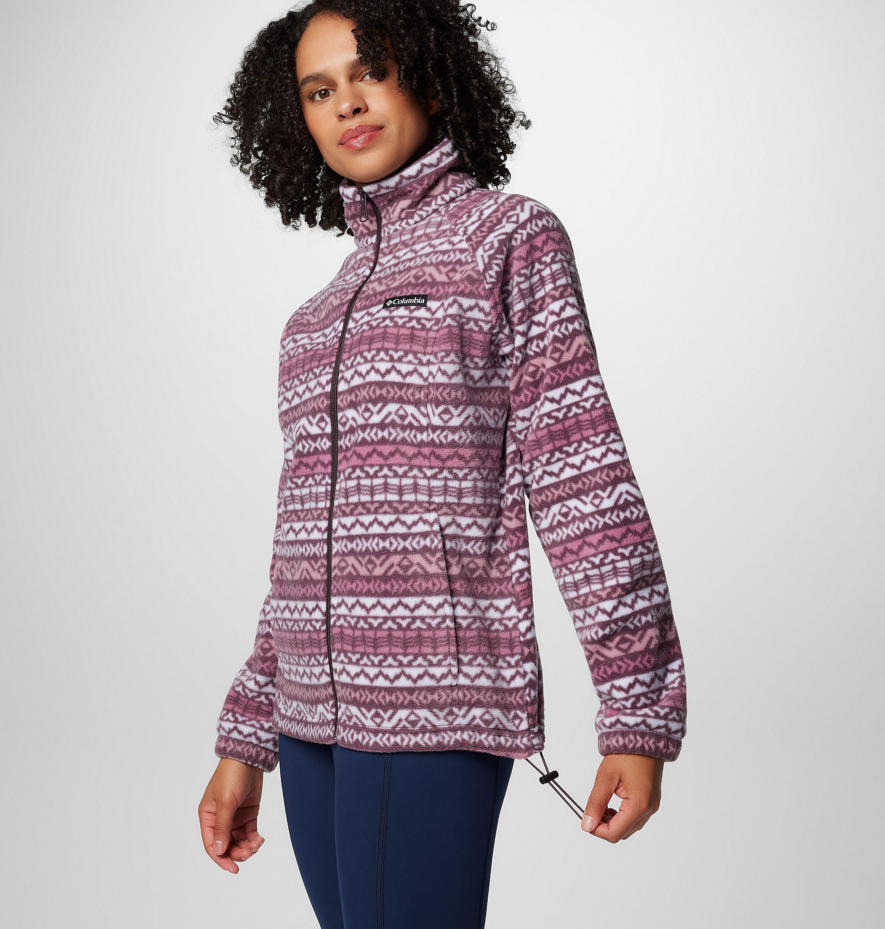 Women's Benton Springs Printed Full Zip Fleece Jacket | 607 | M 7