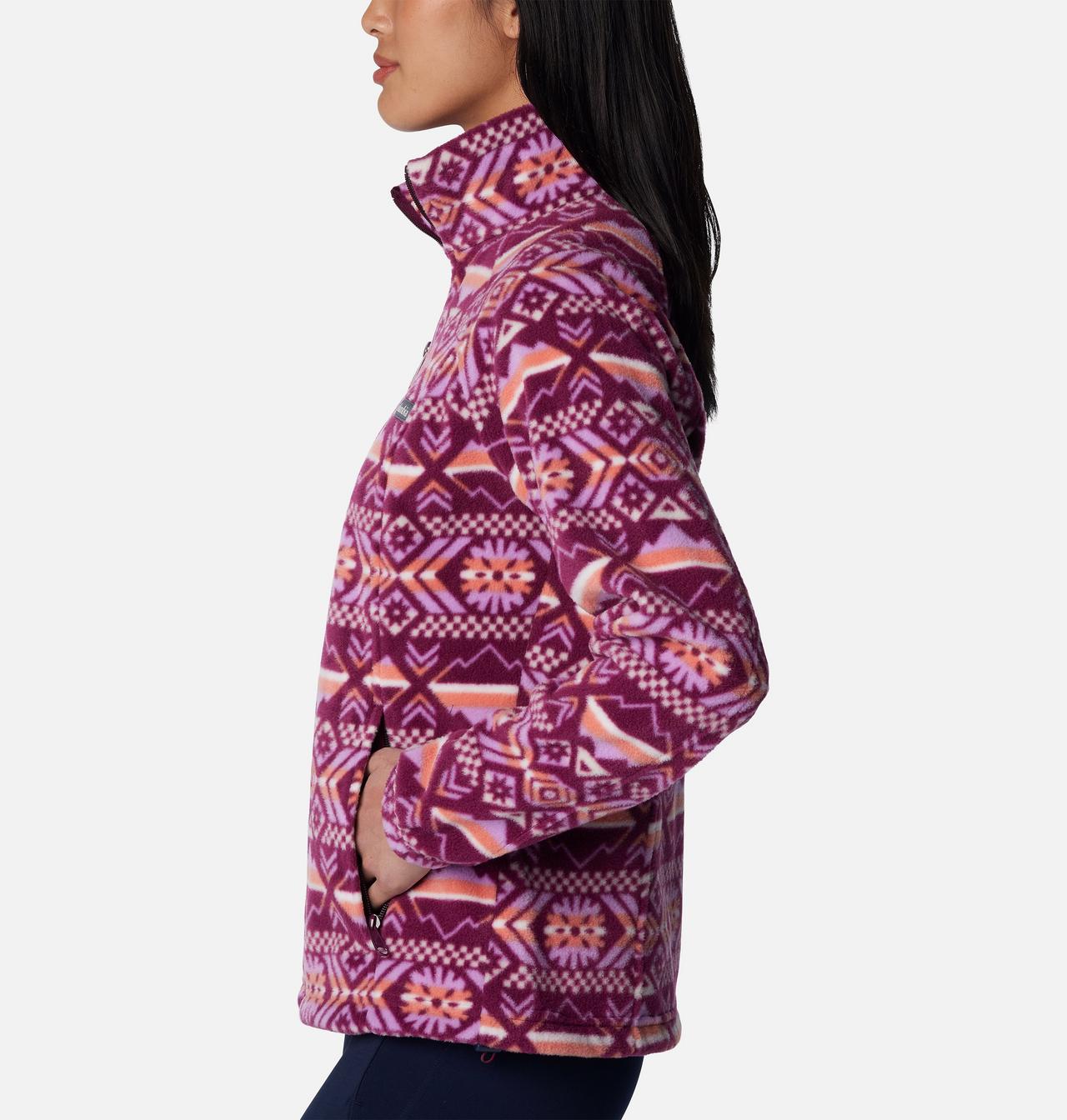 Women's Benton Springs™ Printed Full Zip Fleece Jacket 3