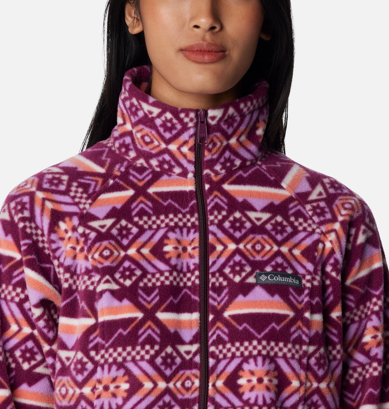 Women's Benton Springs™ Printed Full Zip Fleece Jacket 4