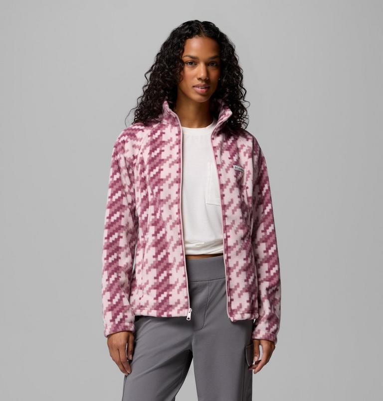 Veste en Polaire avec Imprim&eacute; Benton Springs Femme, Color: Mineral Pink, Twills, image 5