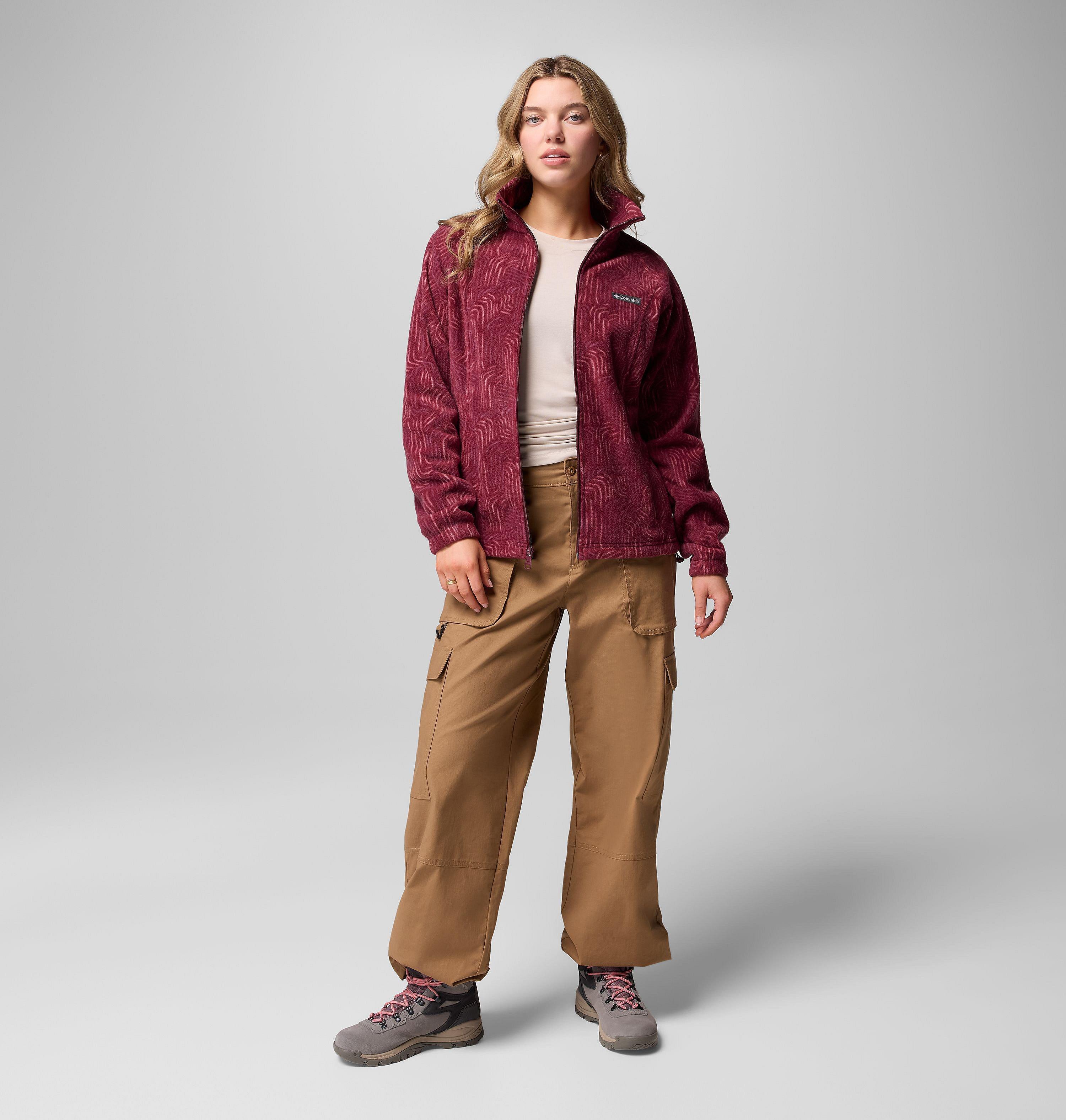 Women's Benton Springs™ Printed Full Zip Fleece Jacket - thumbnail 9