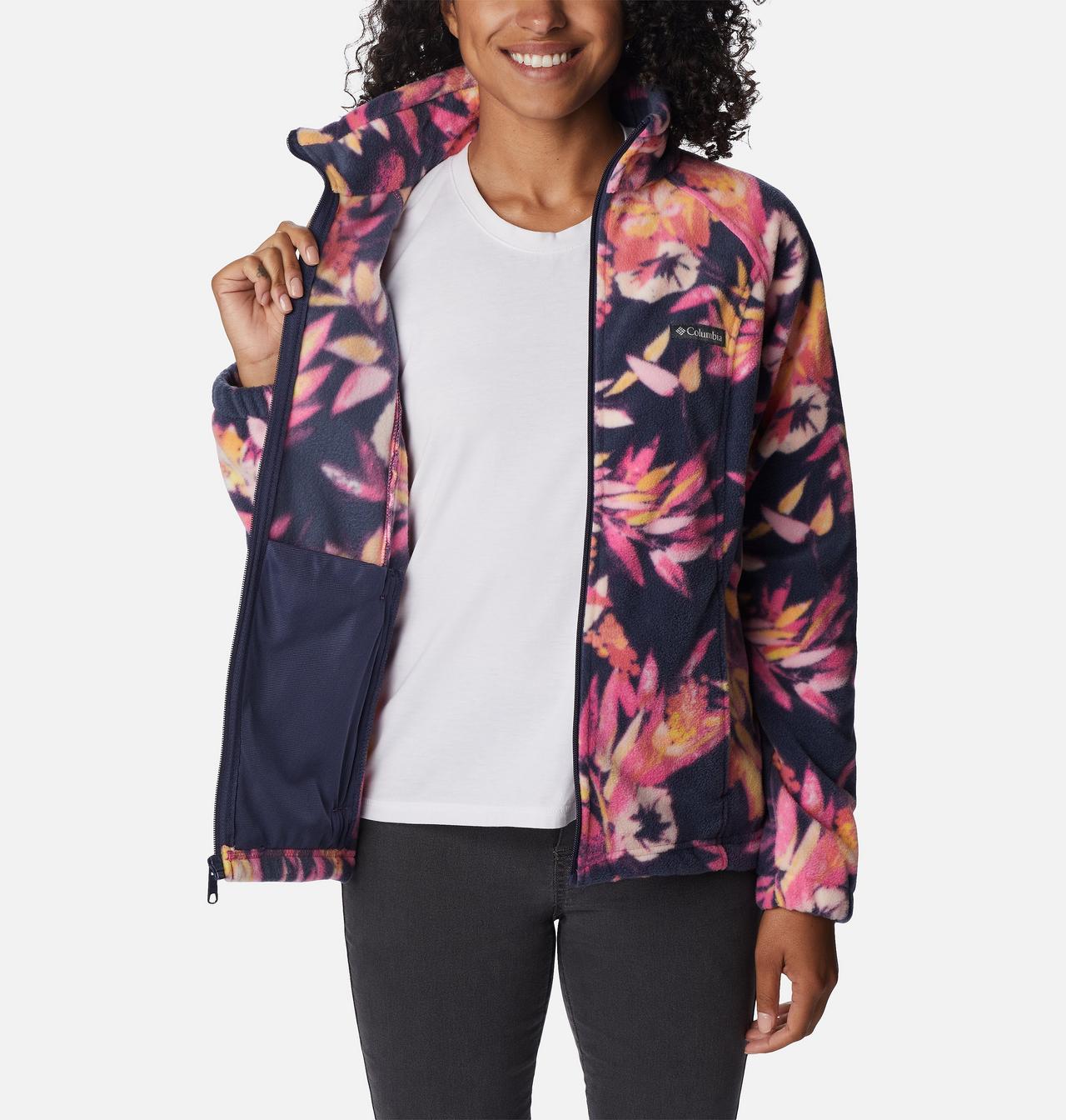 Women's Benton Springs™ Printed Full Zip Fleece Jacket 5