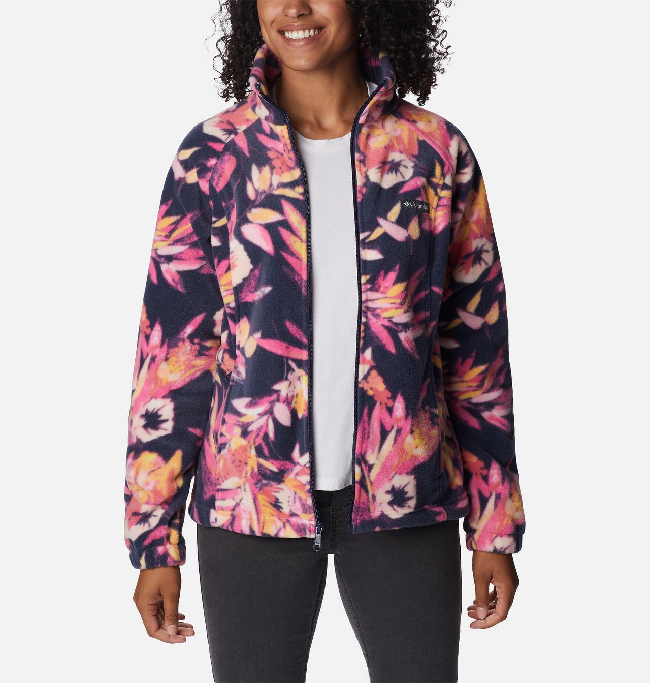 Women's Benton Springs™ Printed Full Zip Fleece Jacket 7