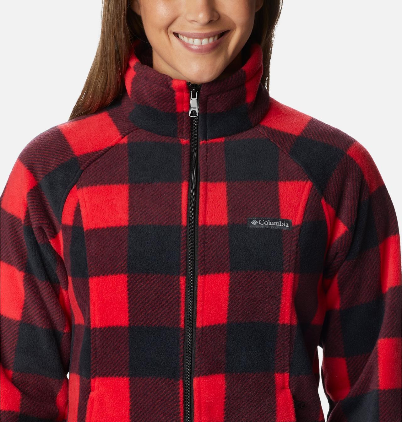 Women's Benton Springs™ Printed Full Zip Fleece Jacket 4