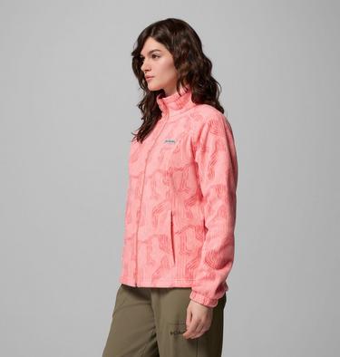 Forro polar estampado Benton Springs para mujer, Color: Alpenglow Flowfalls, image 4