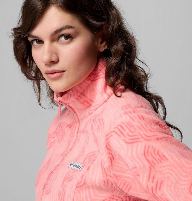 Forro polar estampado Benton Springs para mujer, Color: Alpenglow Flowfalls, image 6