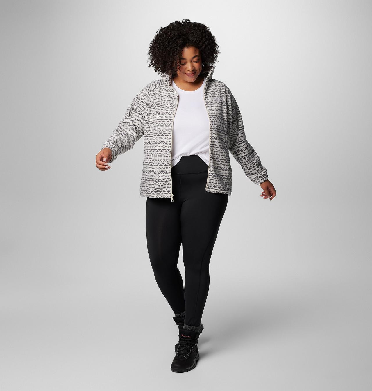 Women's Benton Springs™ Printed Full Zip Fleece Jacket - Plus Size 3