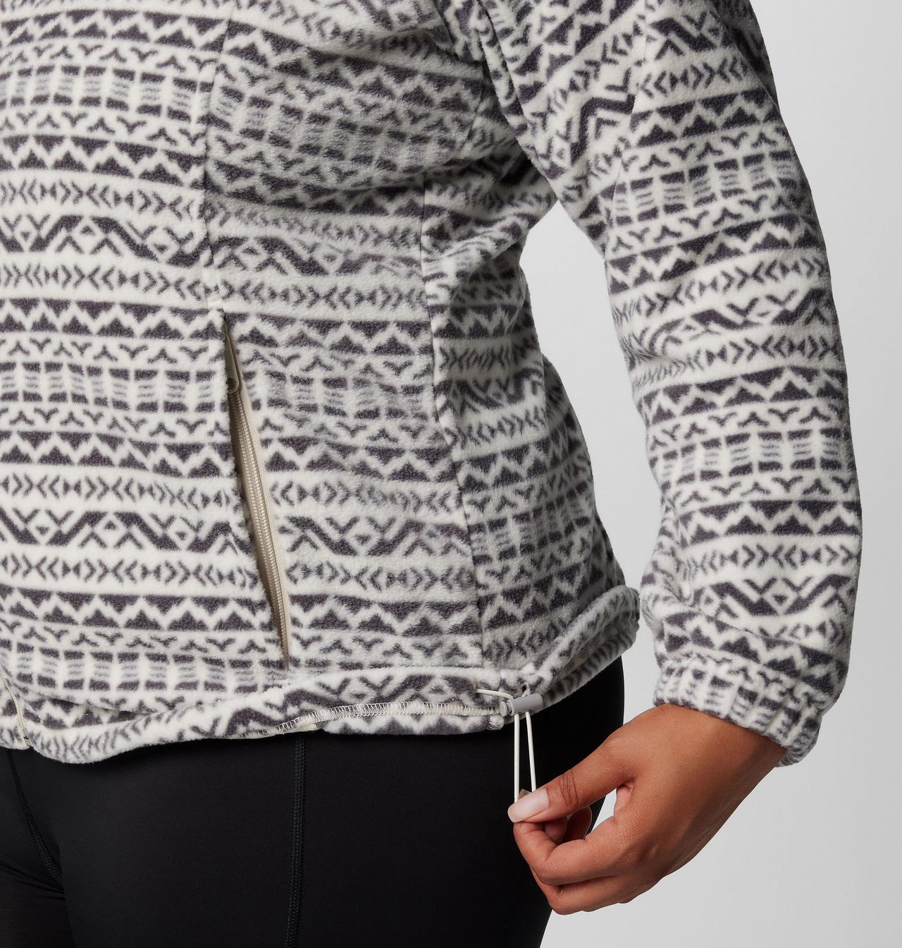 Women's Benton Springs™ Printed Full Zip Fleece Jacket - Plus Size 6