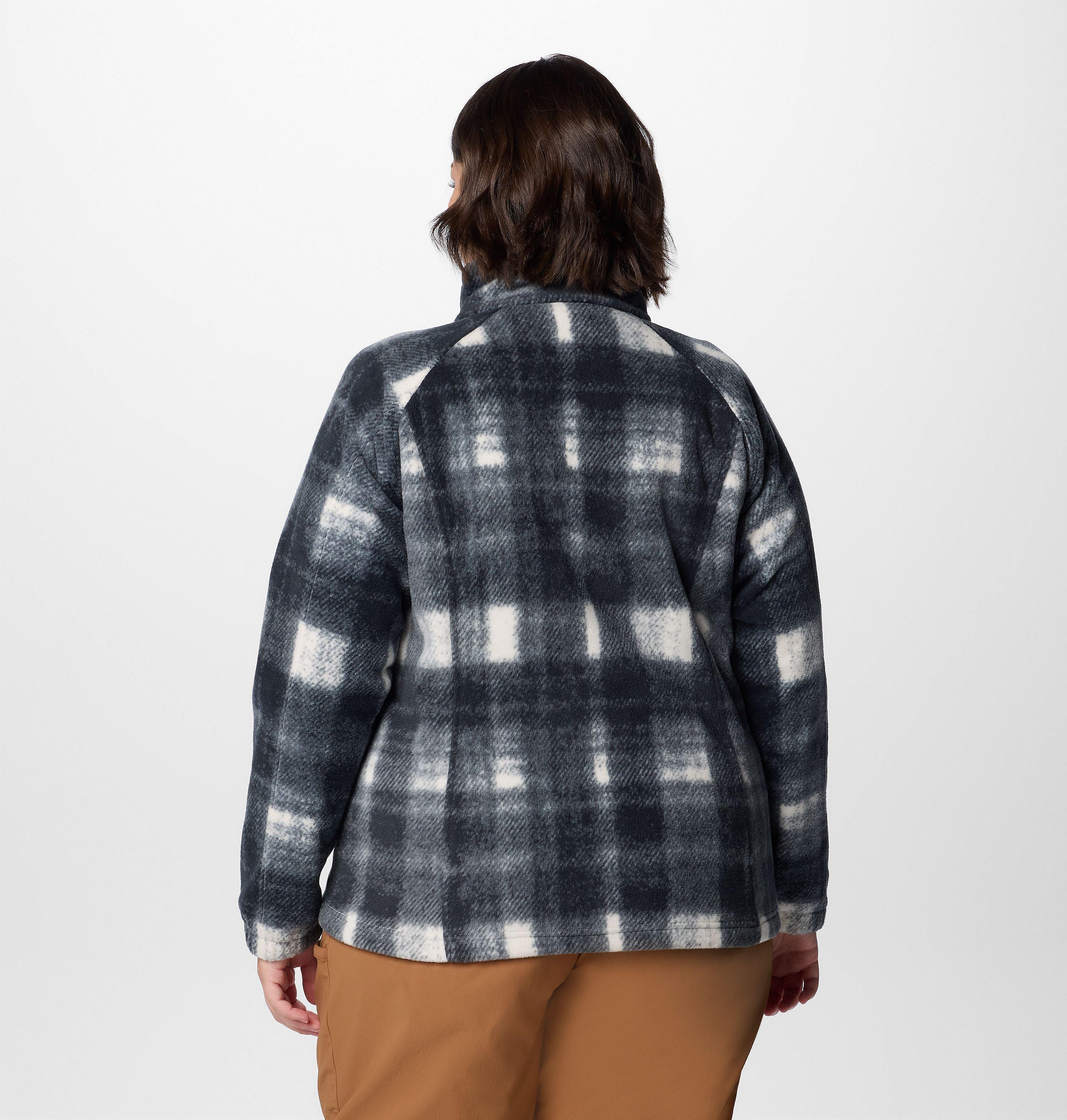 Women's Benton Springs Printed Full Zip Fleece Jacket - Plus Size 2