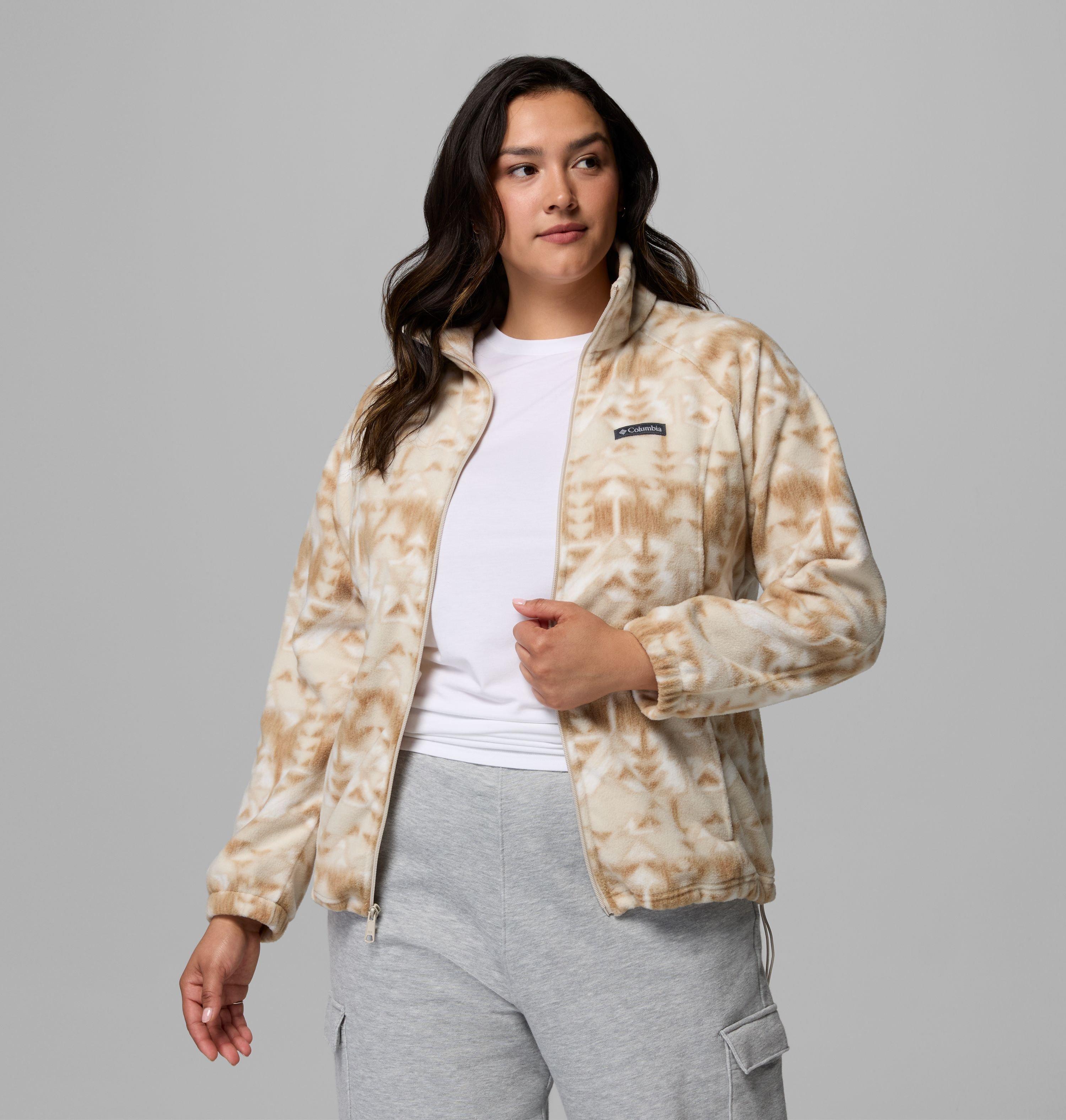 Women's Benton Springs Printed Full Zip Fleece Jacket - Plus Size | 271 | 2X 5