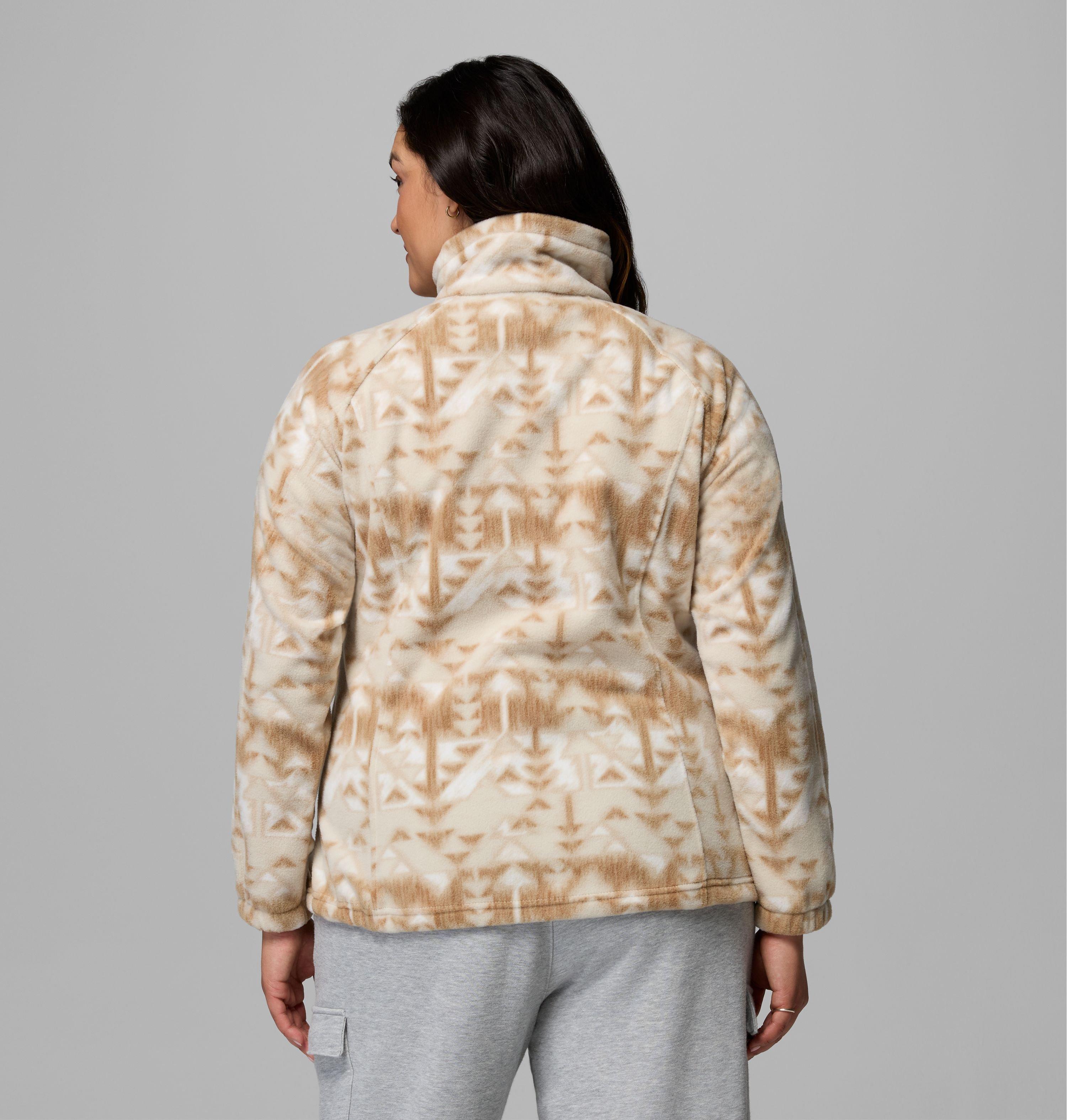 Women's Benton Springs Printed Full Zip Fleece Jacket - Plus Size | 271 | 2X 3