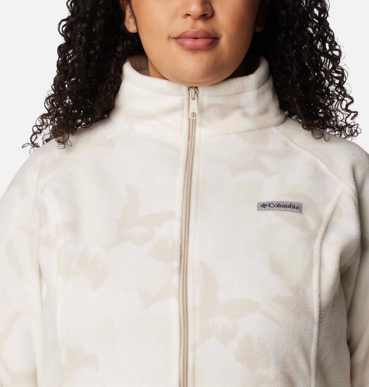 Women's Benton Springs™ Printed Full Zip Fleece Jacket - Plus Size 4
