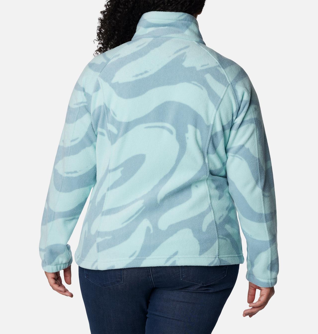 Women's Benton Springs™ Printed Full Zip Fleece Jacket - Plus Size 2