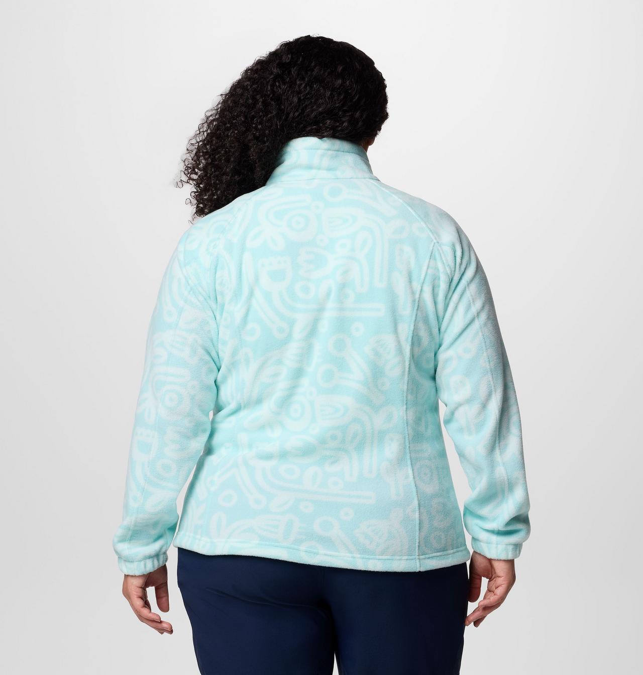 Women's Benton Springs™ Printed Full Zip Fleece Jacket - Plus Size 2