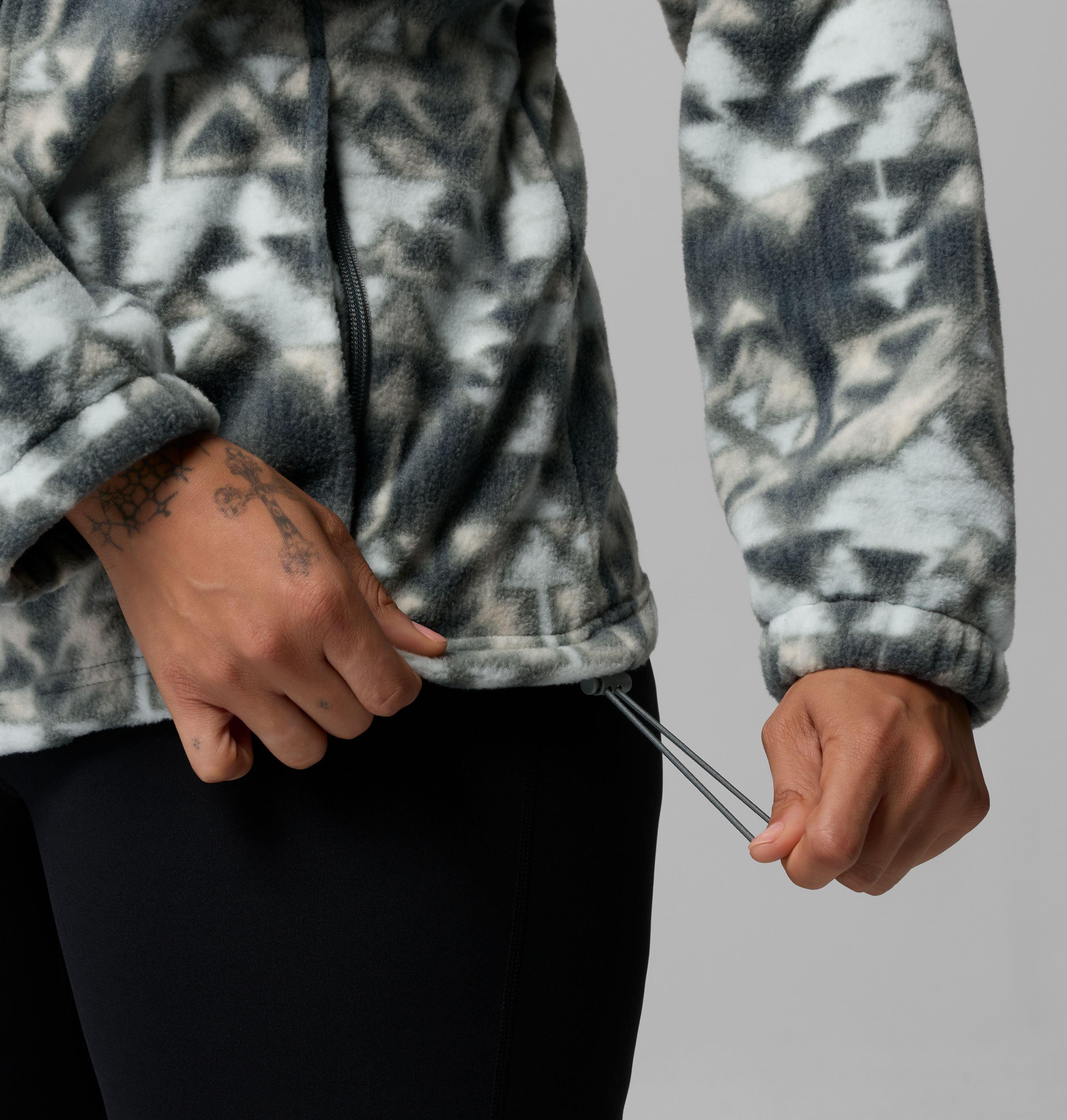 Women's Benton Springs Printed Full Zip Fleece Jacket - Plus Size 7
