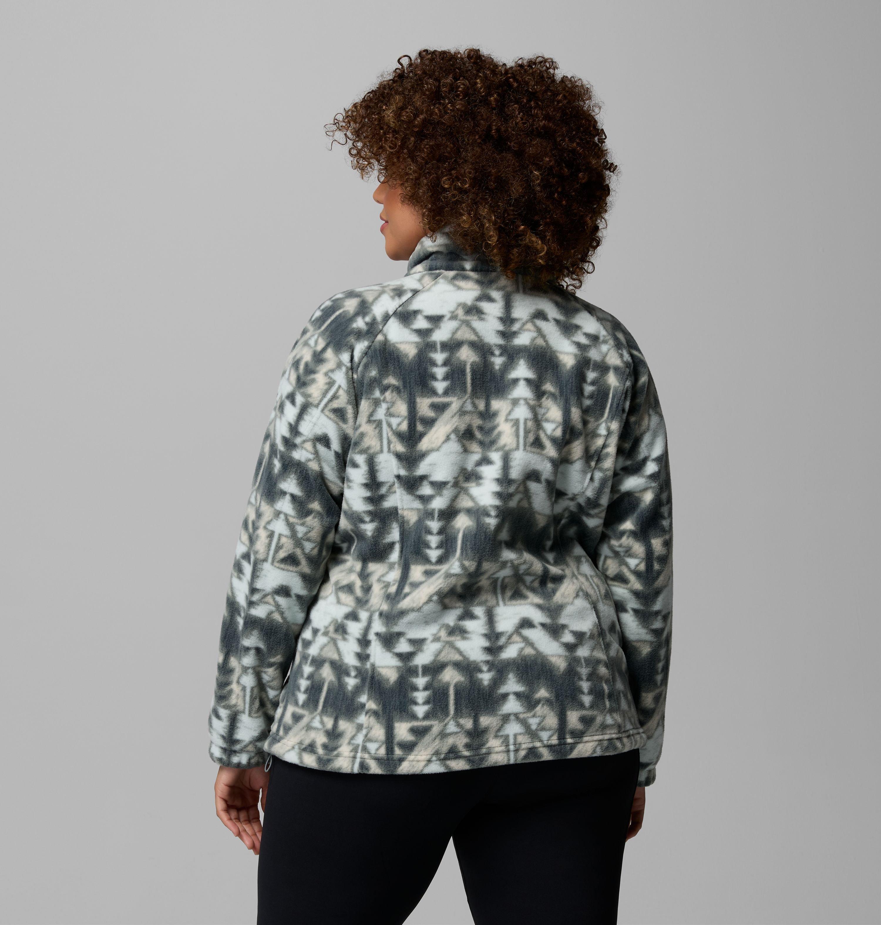 Women's Benton Springs Printed Full Zip Fleece Jacket - Plus Size 3